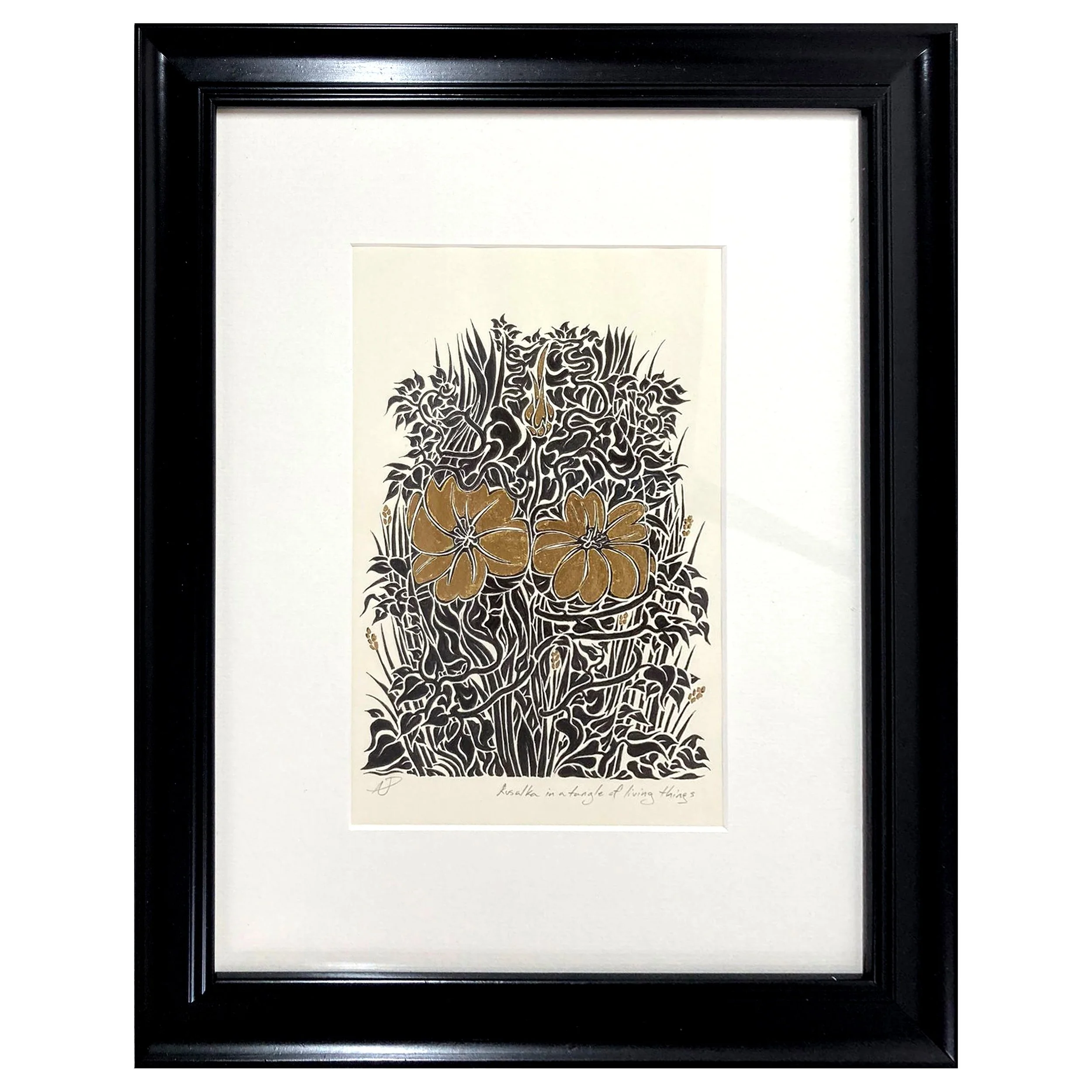 Rusalka in a Tangle of Living Things (framed)