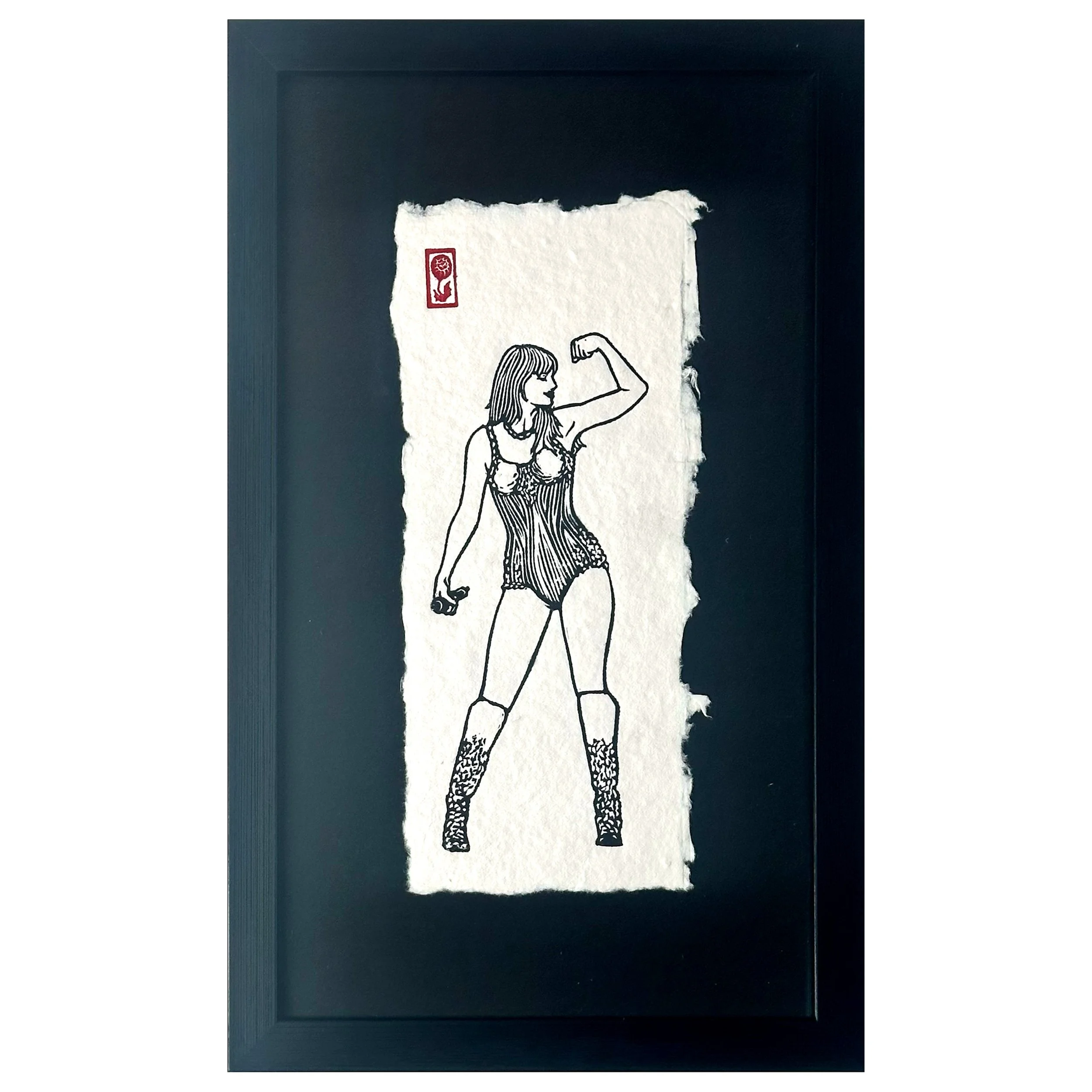 Swift and Strong (framed)