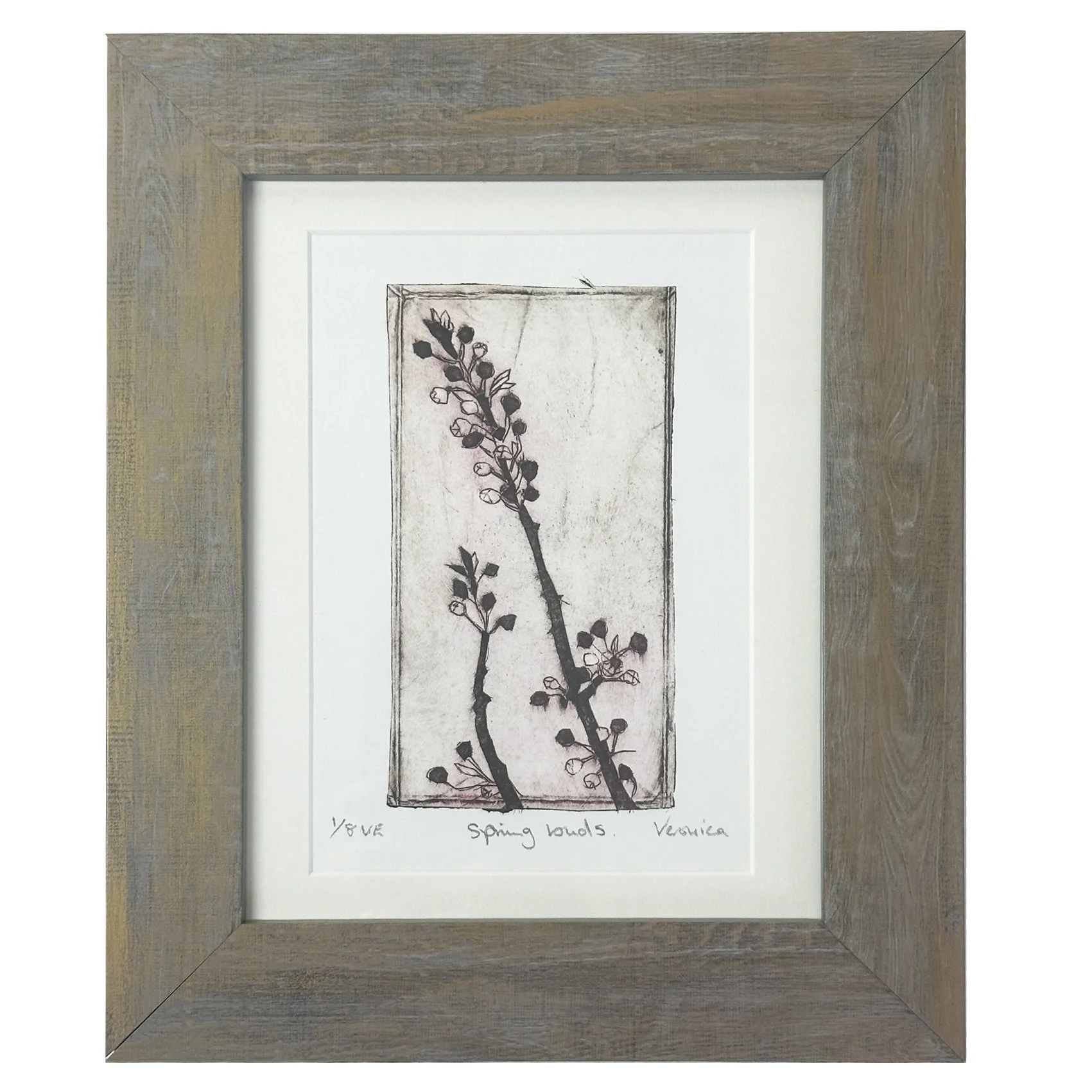 Spring Buds (framed)