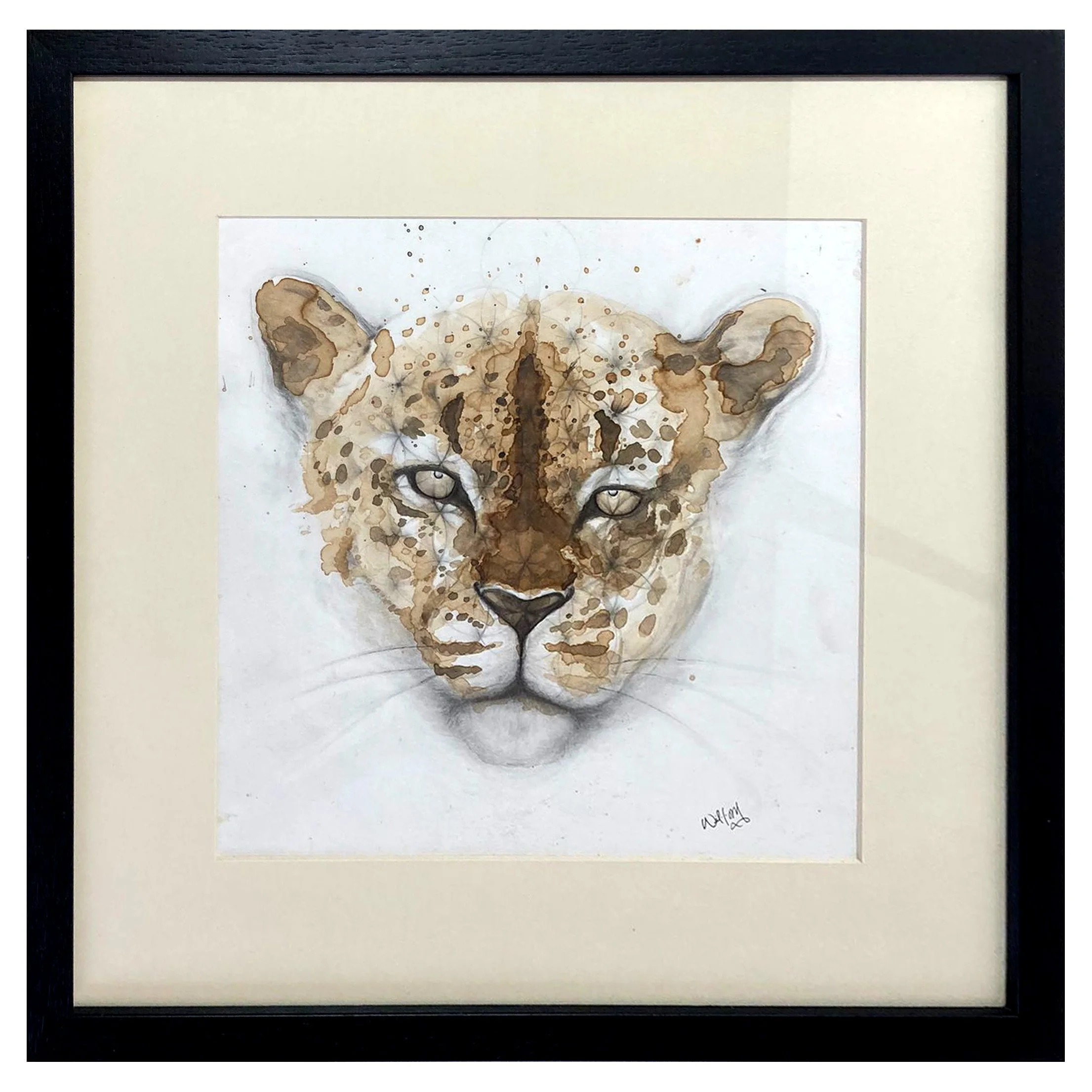 Leopard (framed)