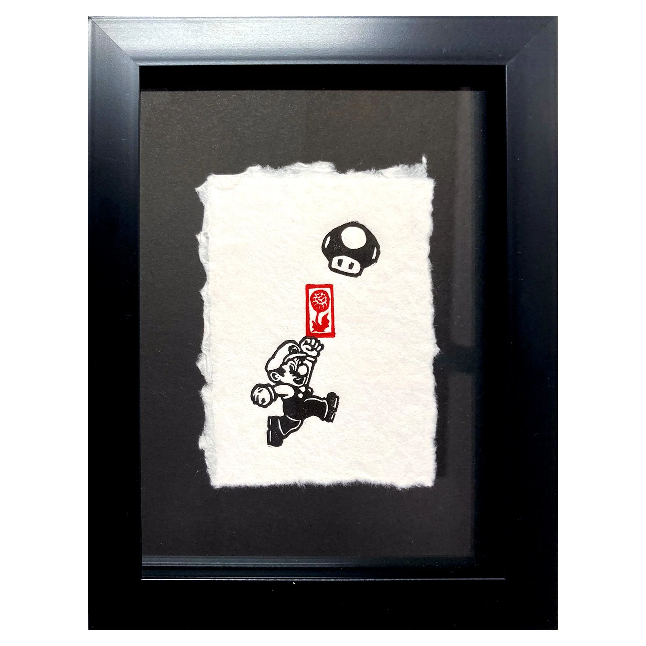 Super Mario (framed)