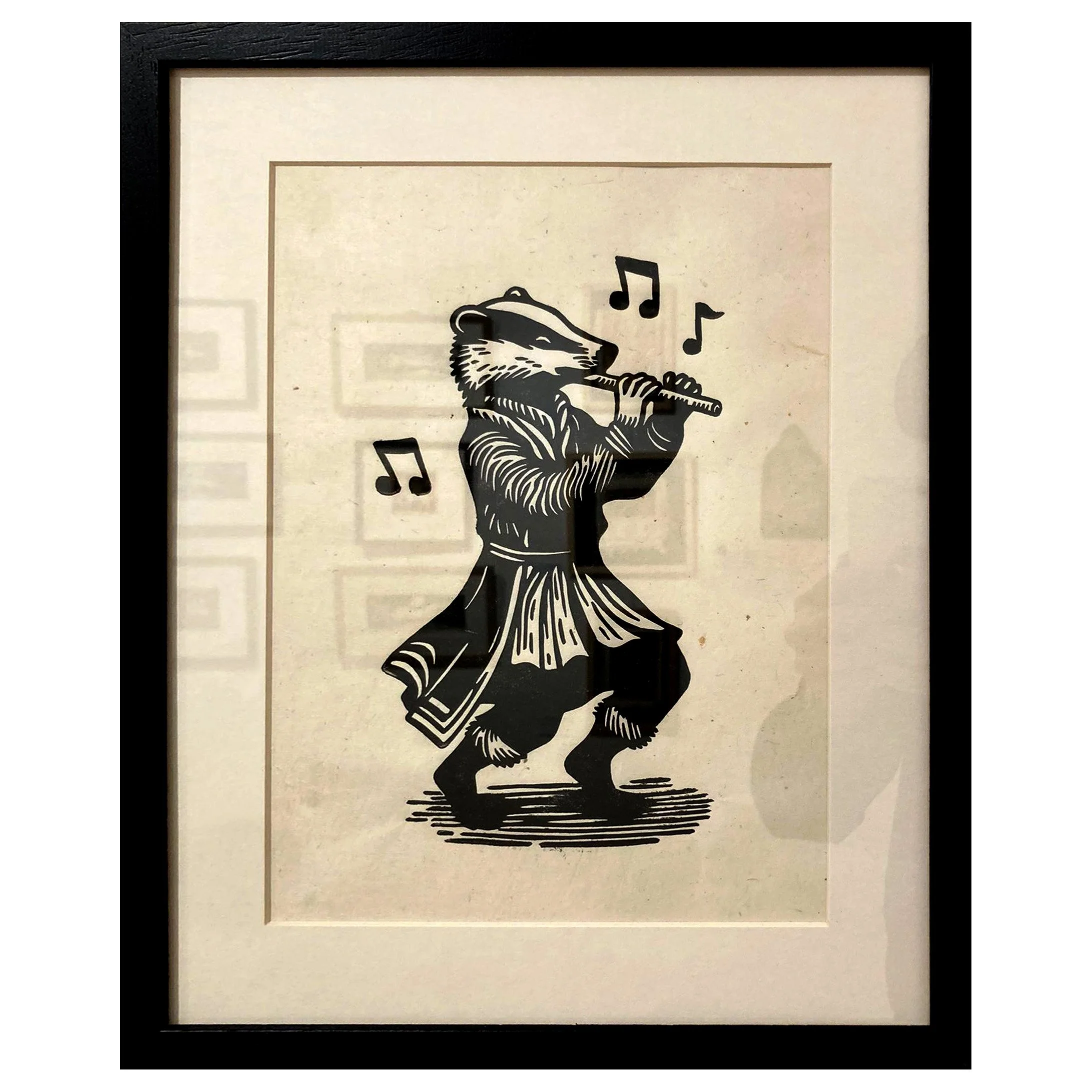 Mummers - Badger (framed)
