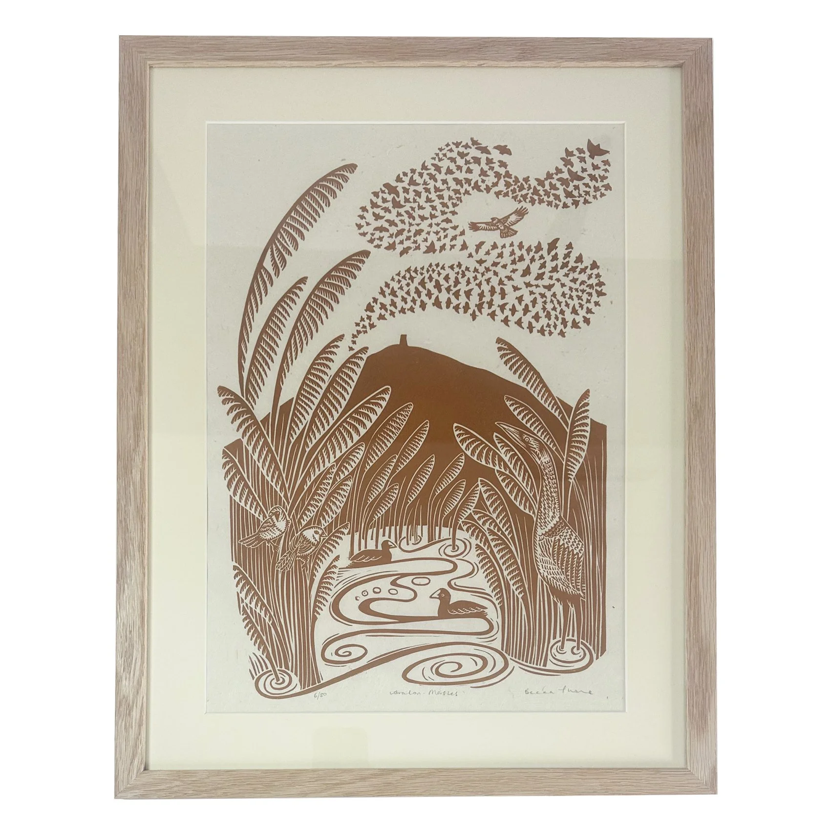 Avalon Marshes (framed)