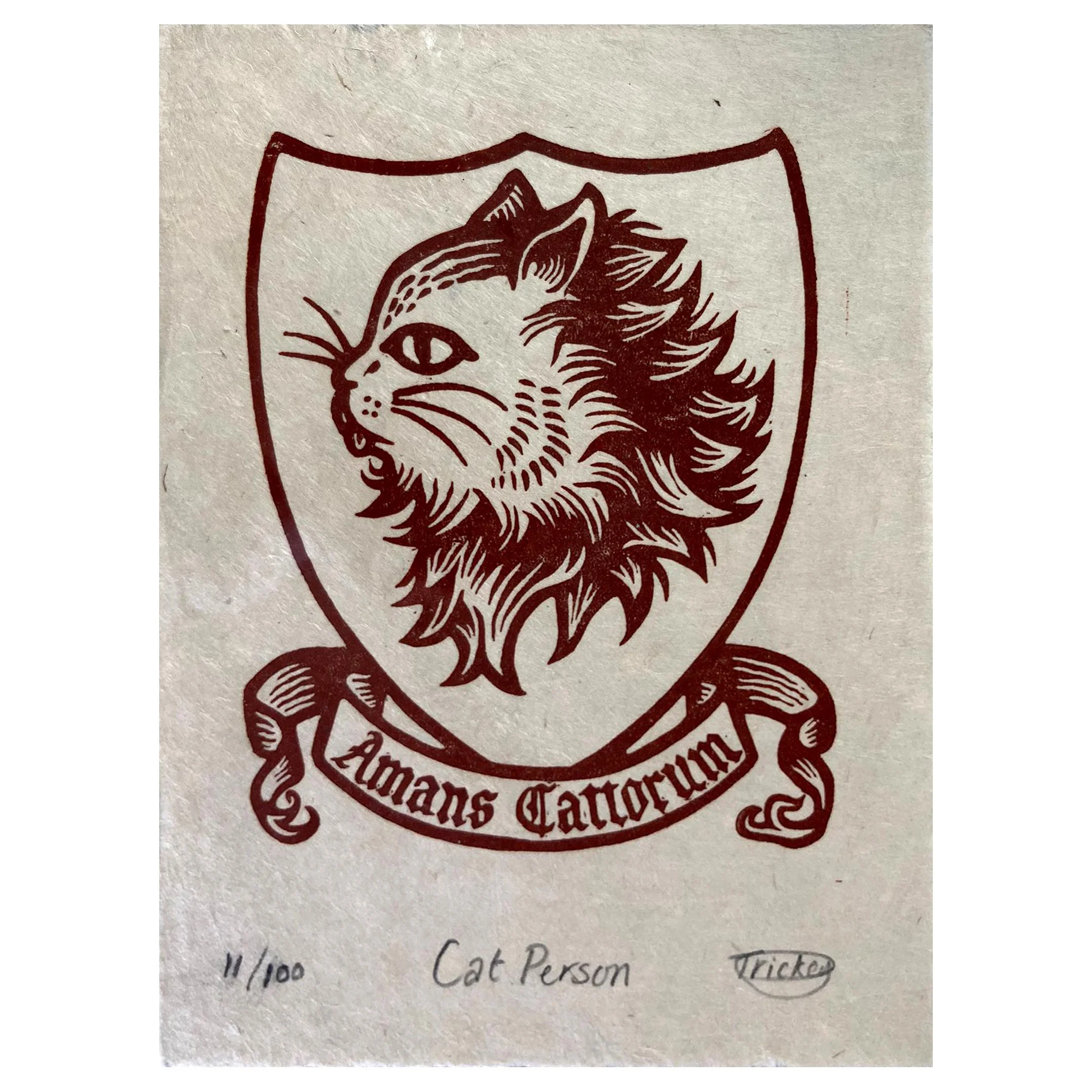Cat Person Brown (unframed).jpg