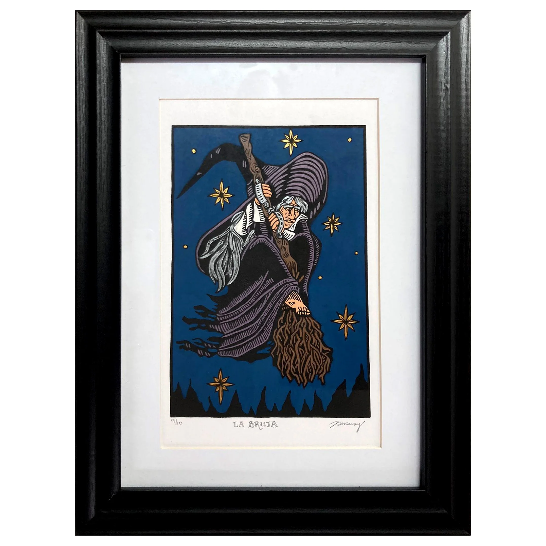 La Bruja colour framed.jpg