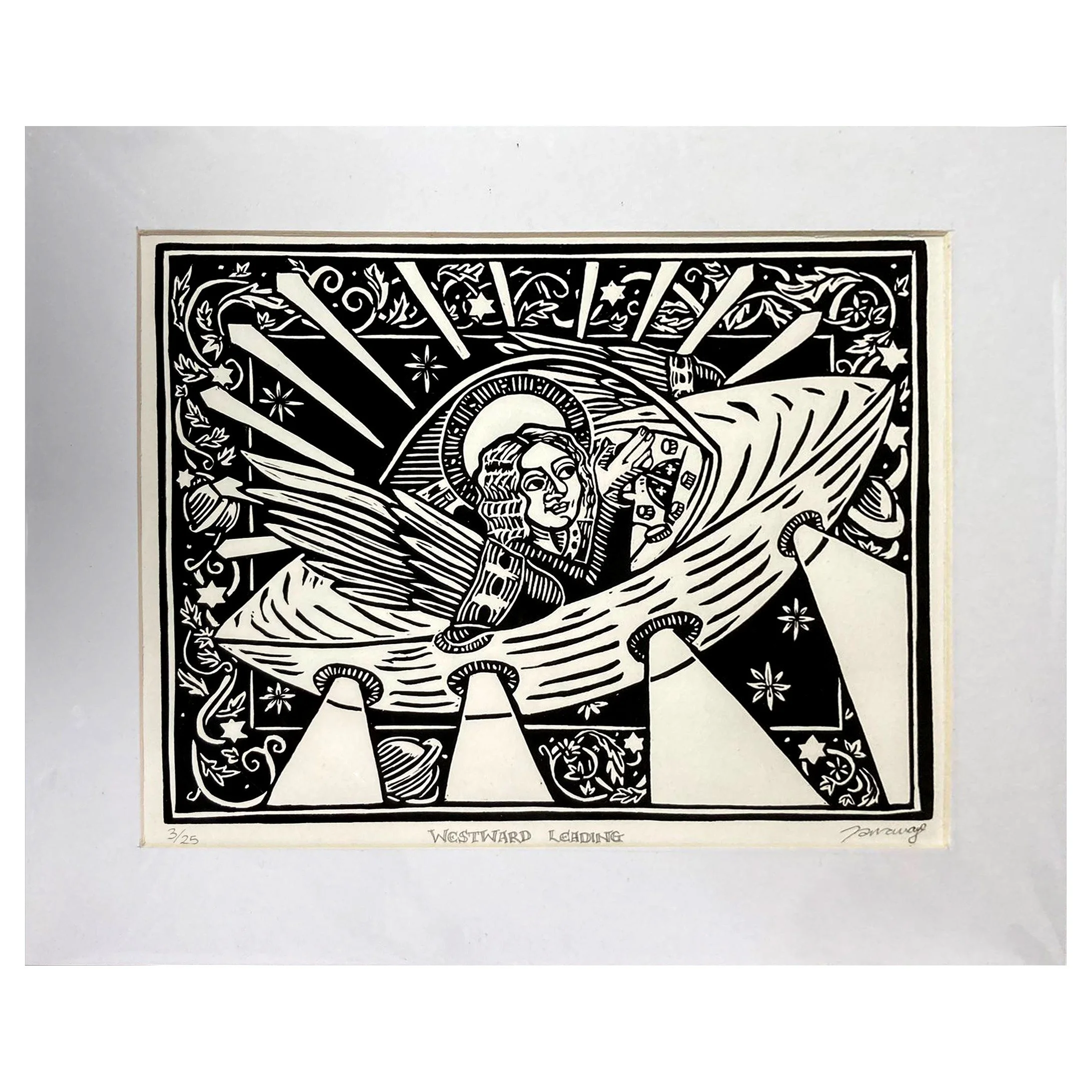 Westward Leading - b&w (unframed)