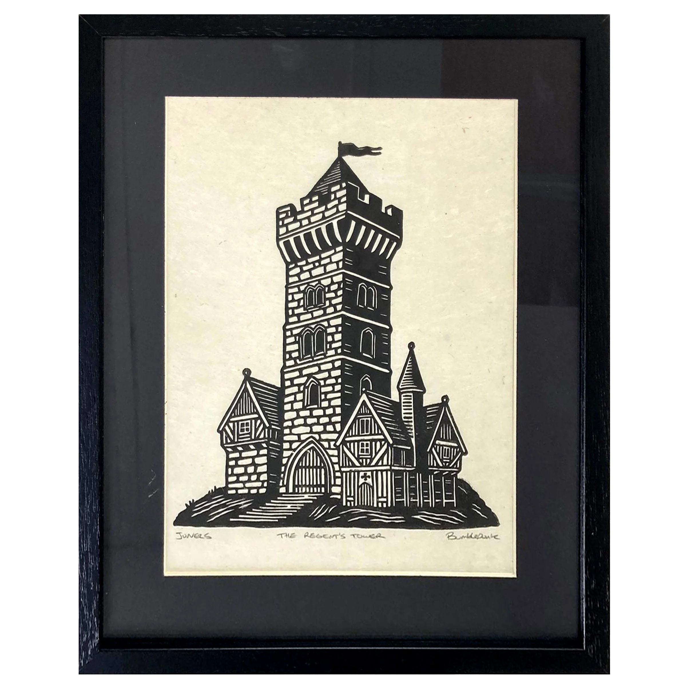 The Regents Tower (framed)