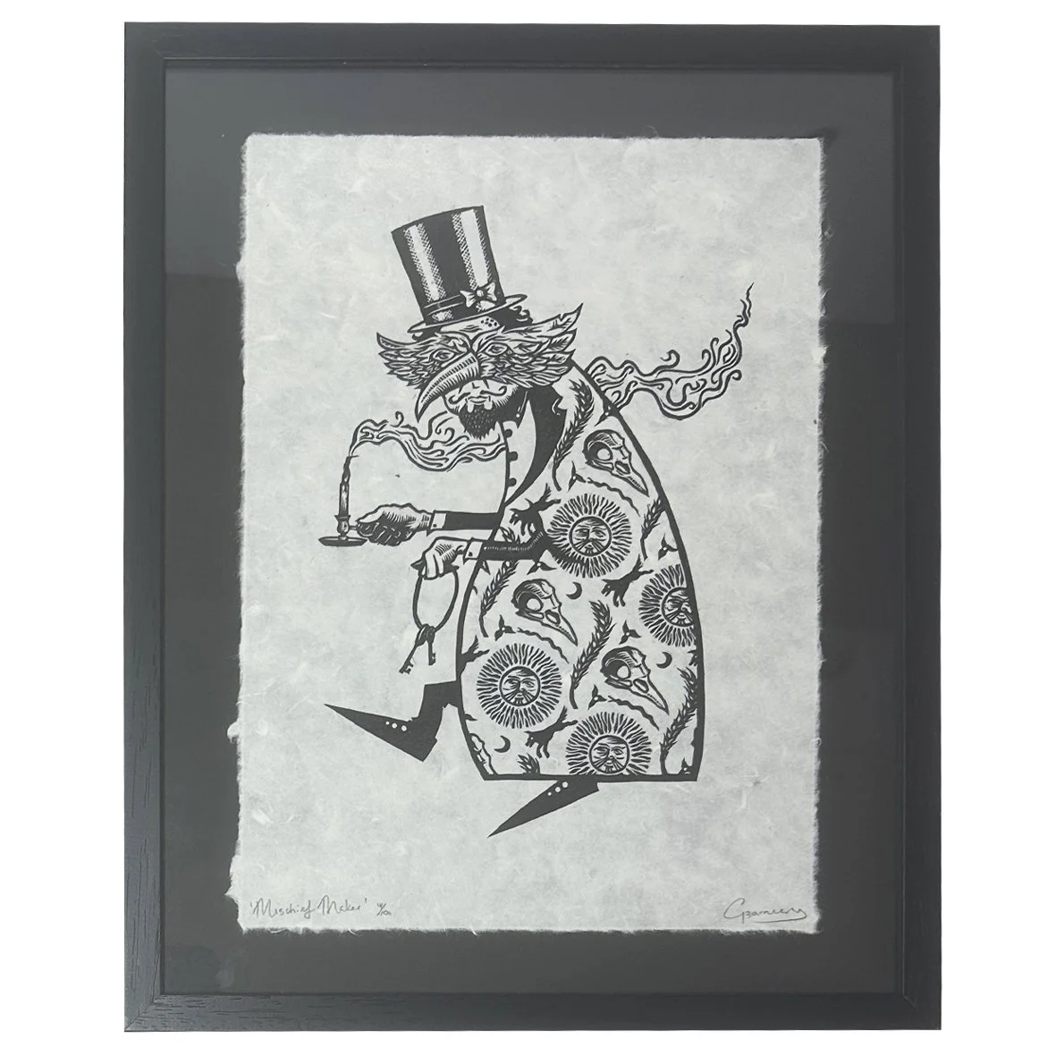 Mischief Maker Framed
