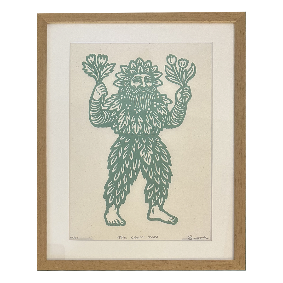 Green Man (framed)