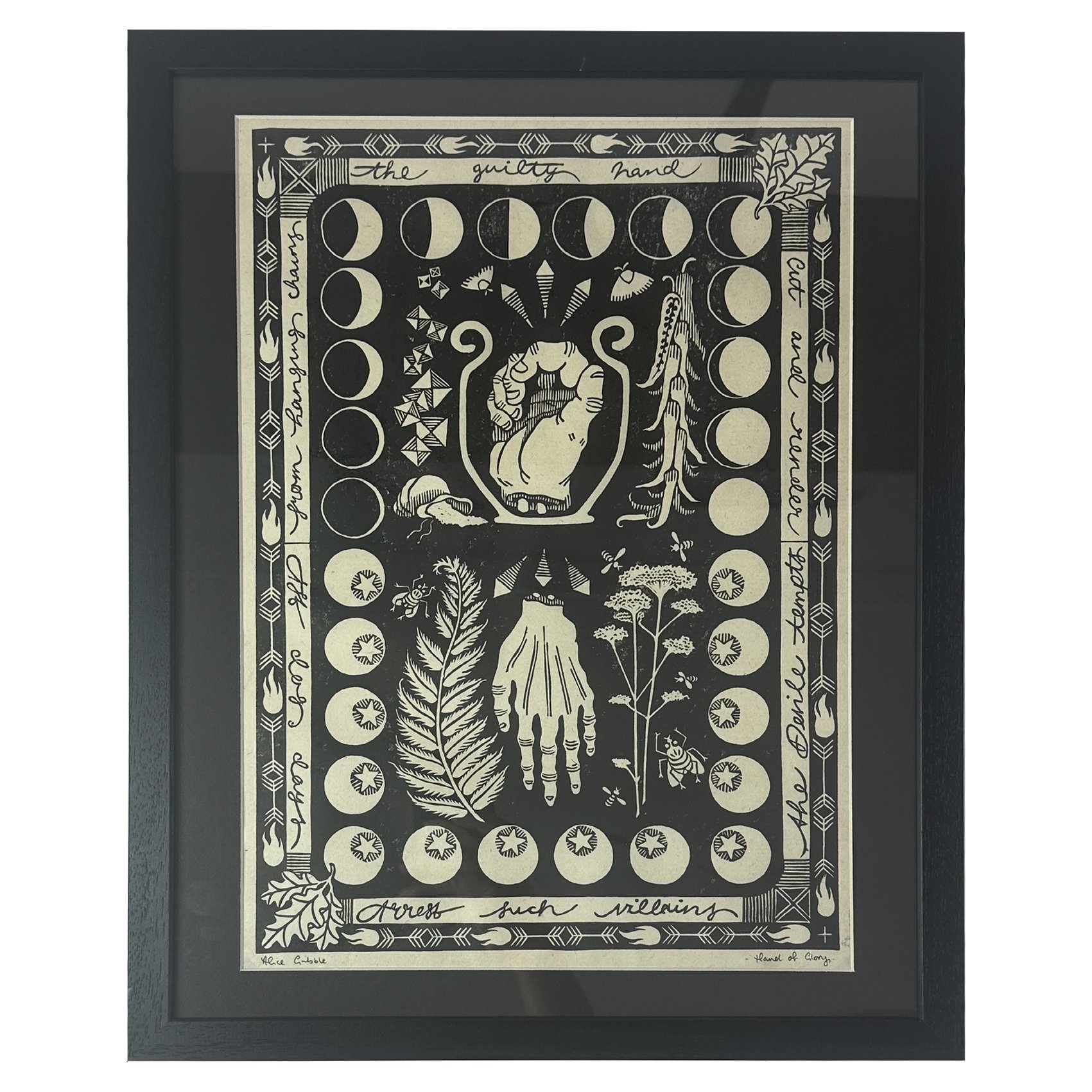 Hand of Glory (framed)