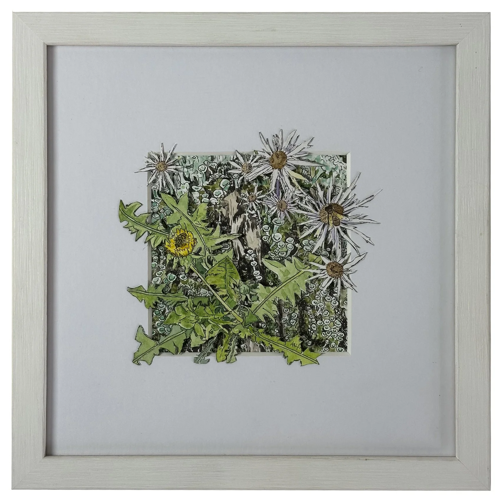 keelie hamer dandelion and pixie cup lichen.jpg
