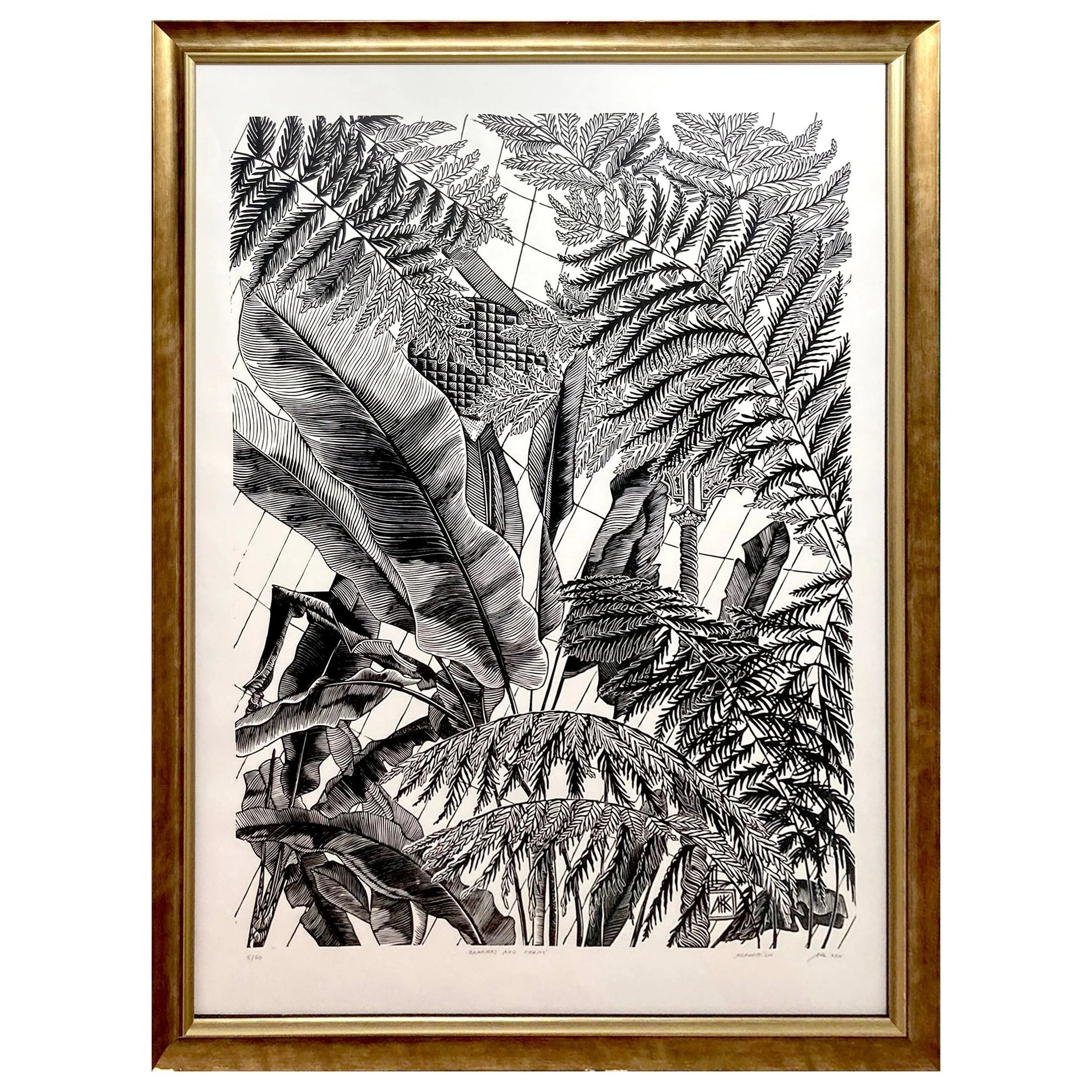 Bannans and ferns framed.jpg