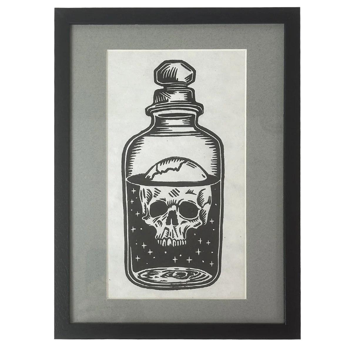 Poison Bottle (framed)