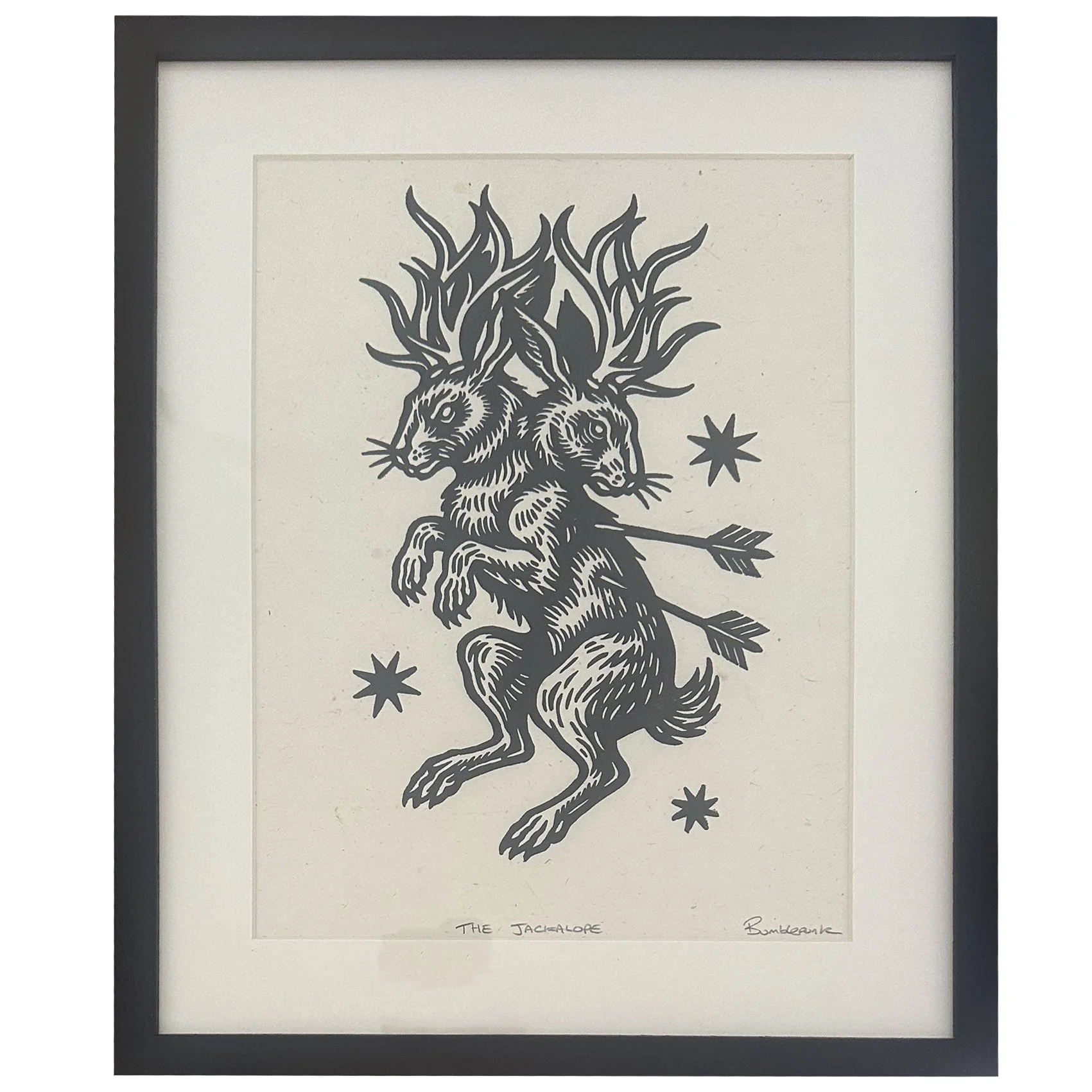 The Jackalope (framed)