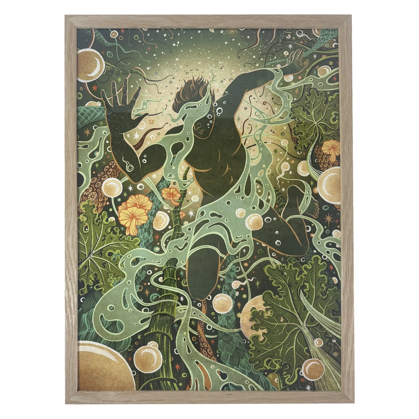 An Idea Arrived (framed)