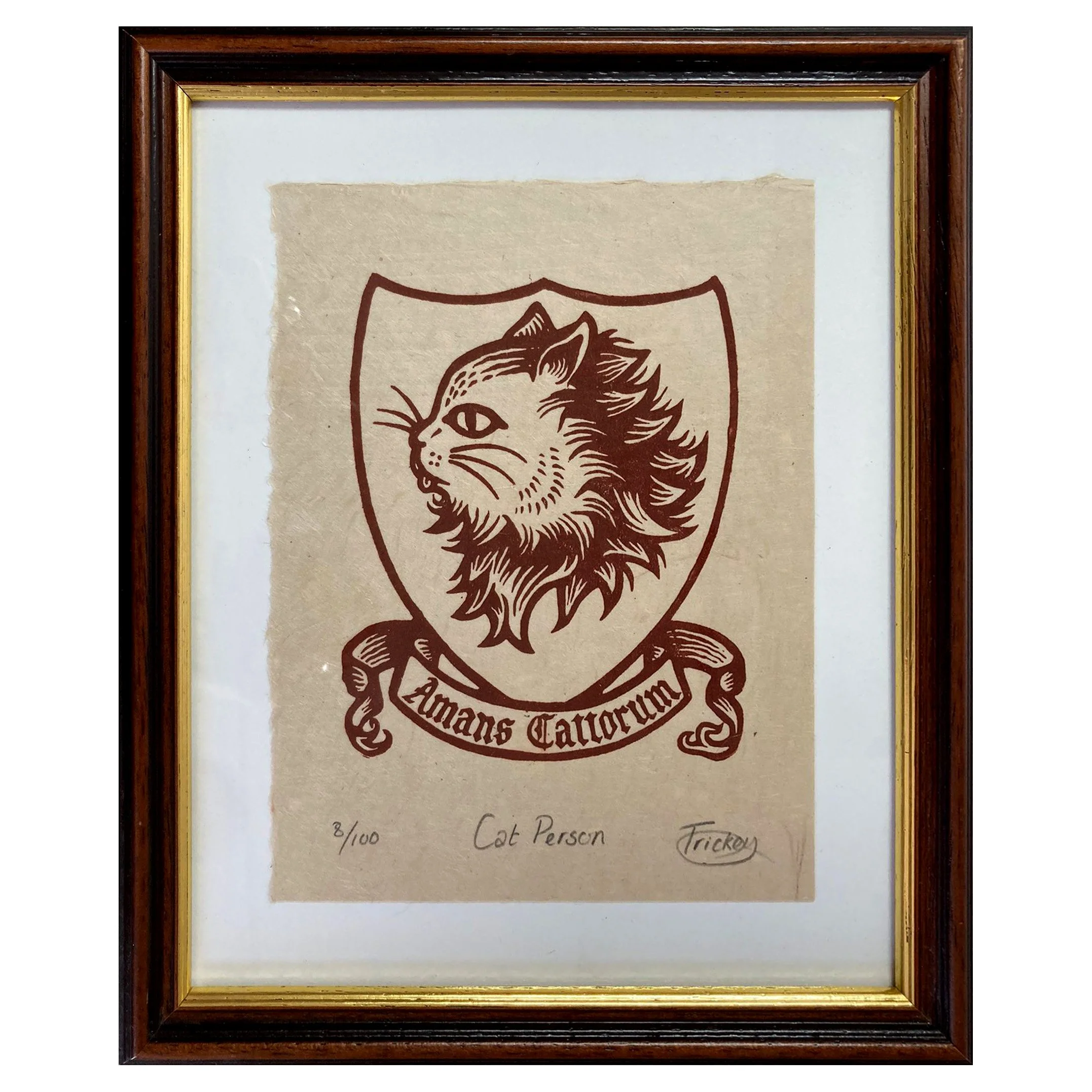 Cat Person Brown (framed).jpg