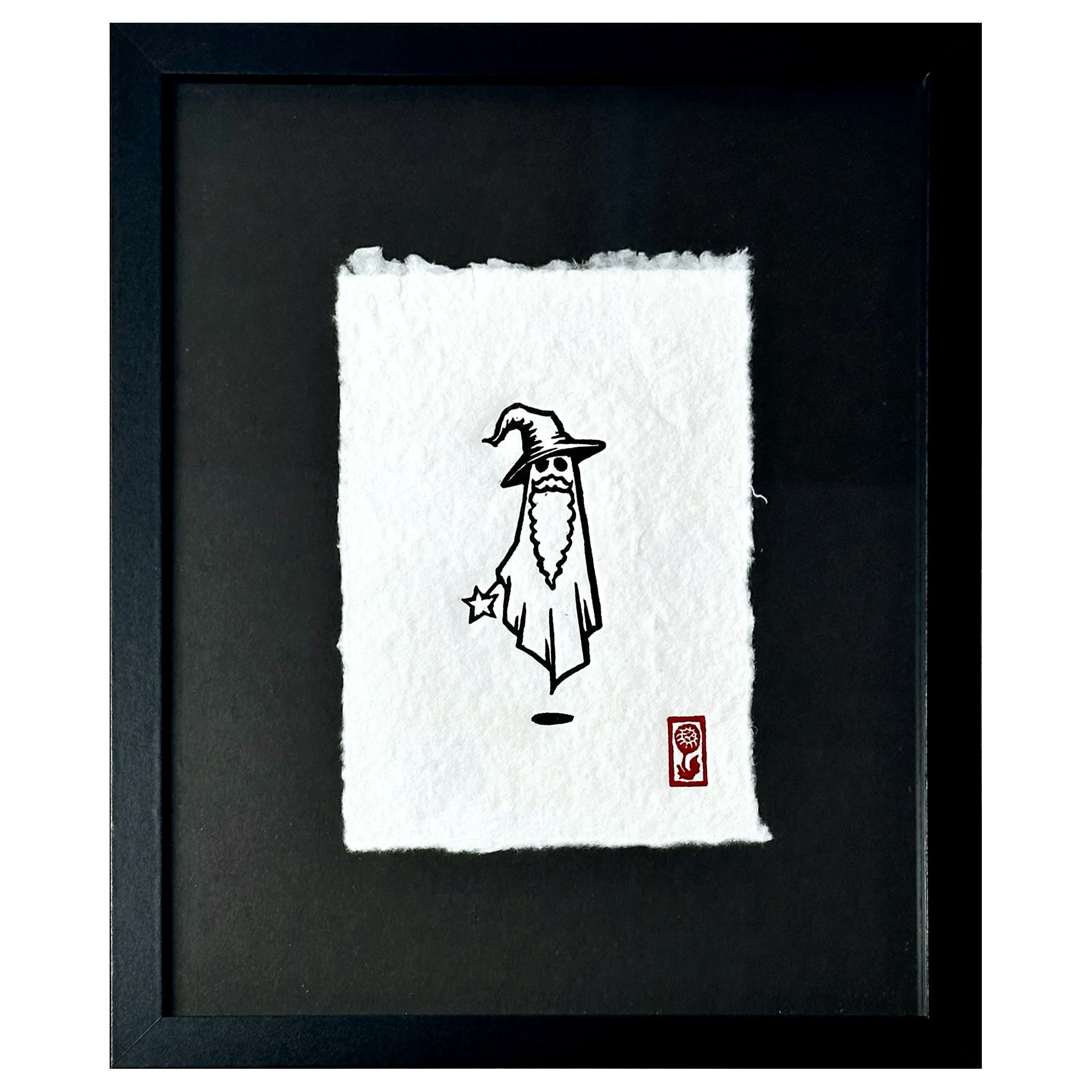 Merlin's Ghost (framed)