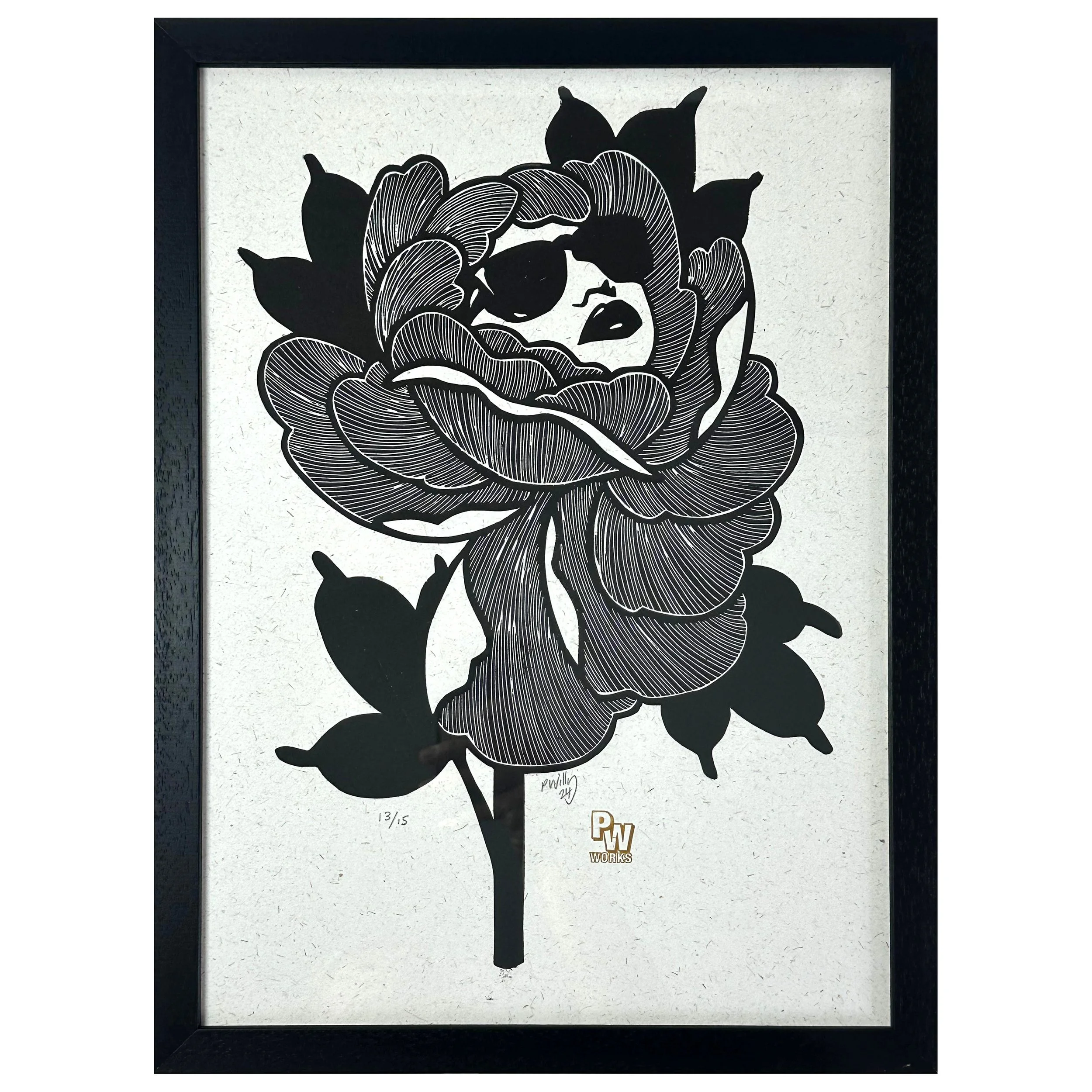 Day Dream Black (framed)