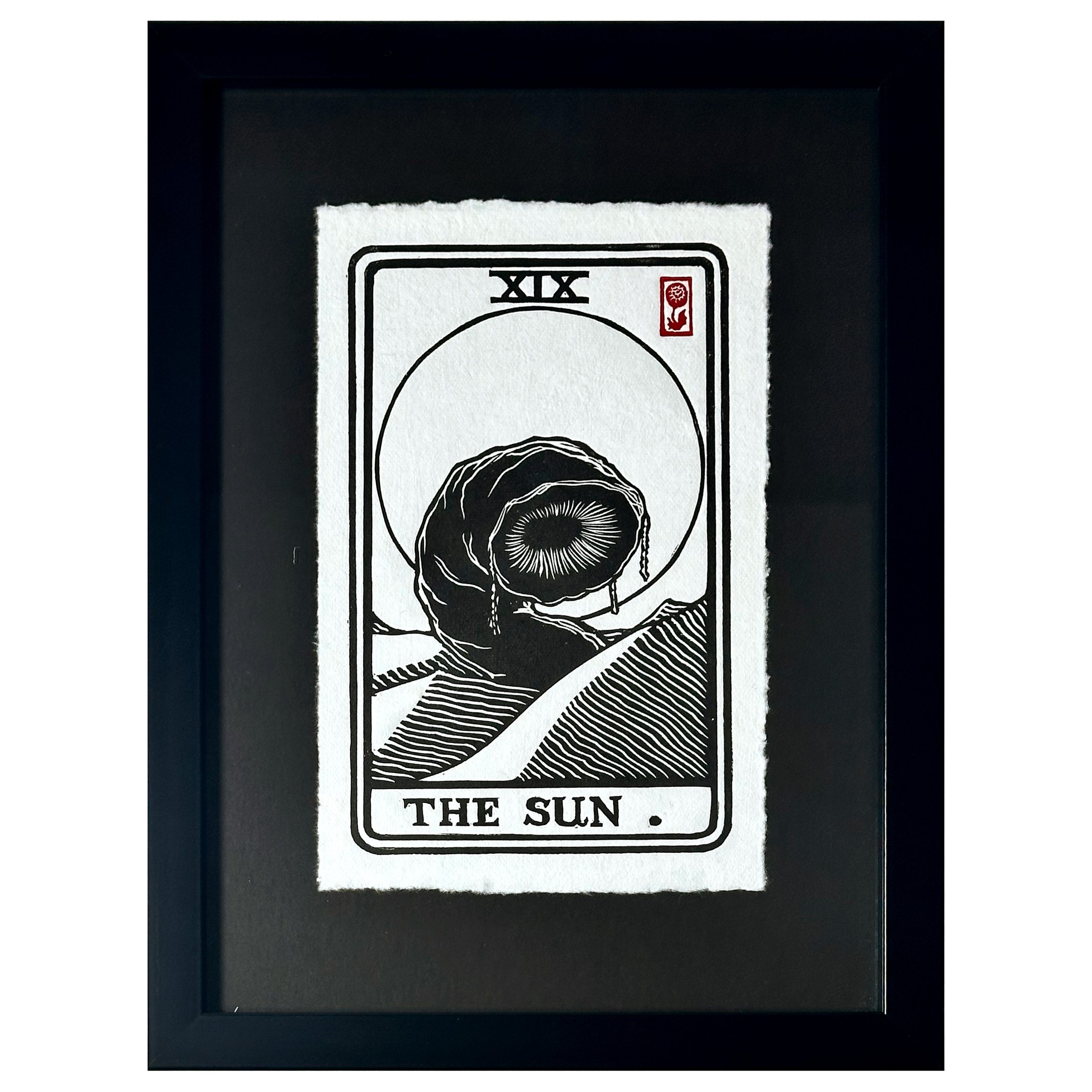 The Sun (framed)