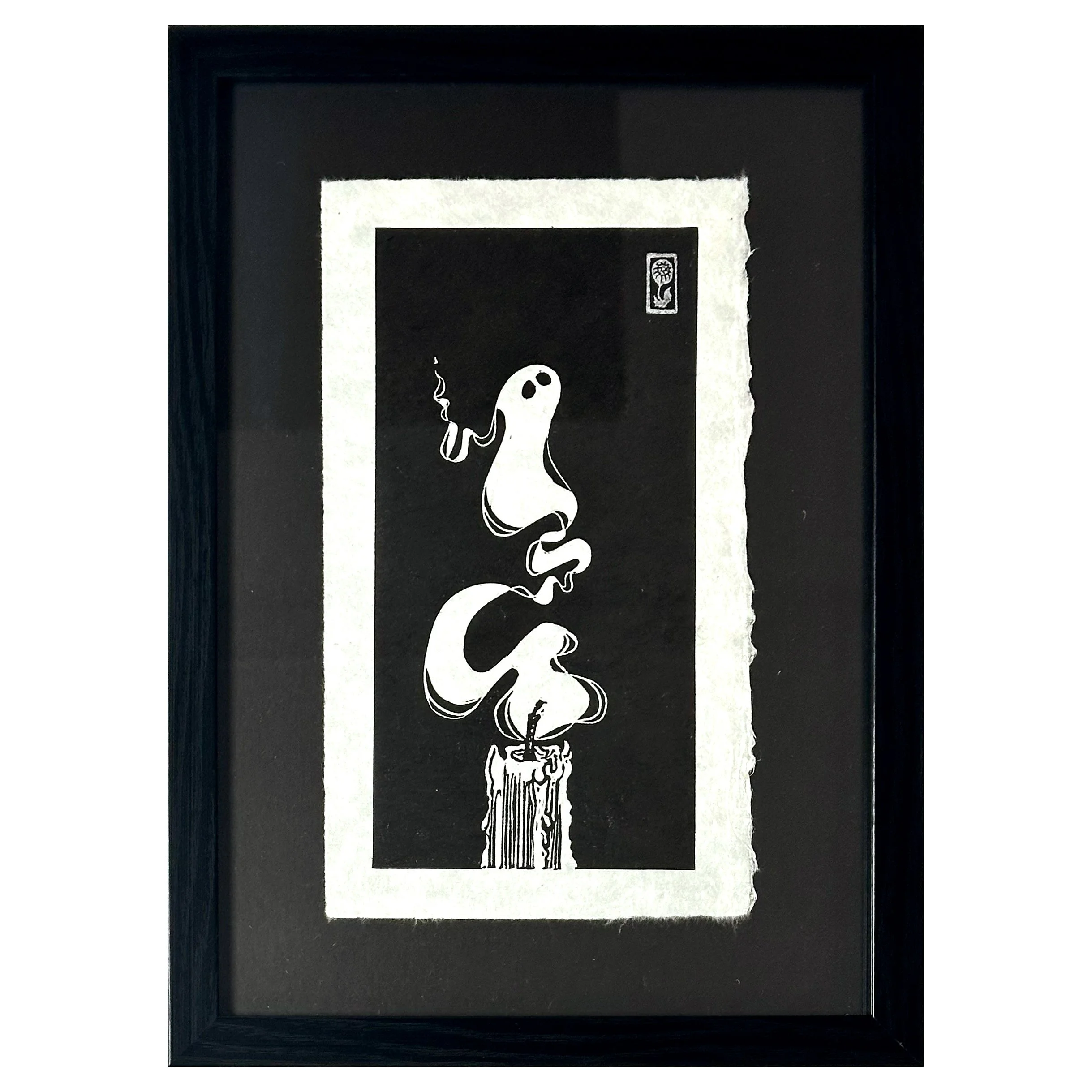 Haunted Candle (framed)