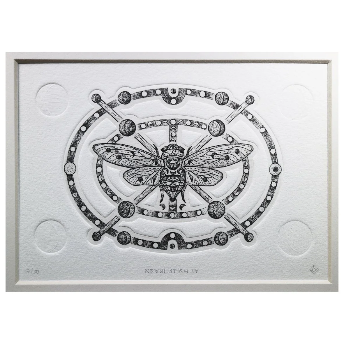 Revolution IV (framed)