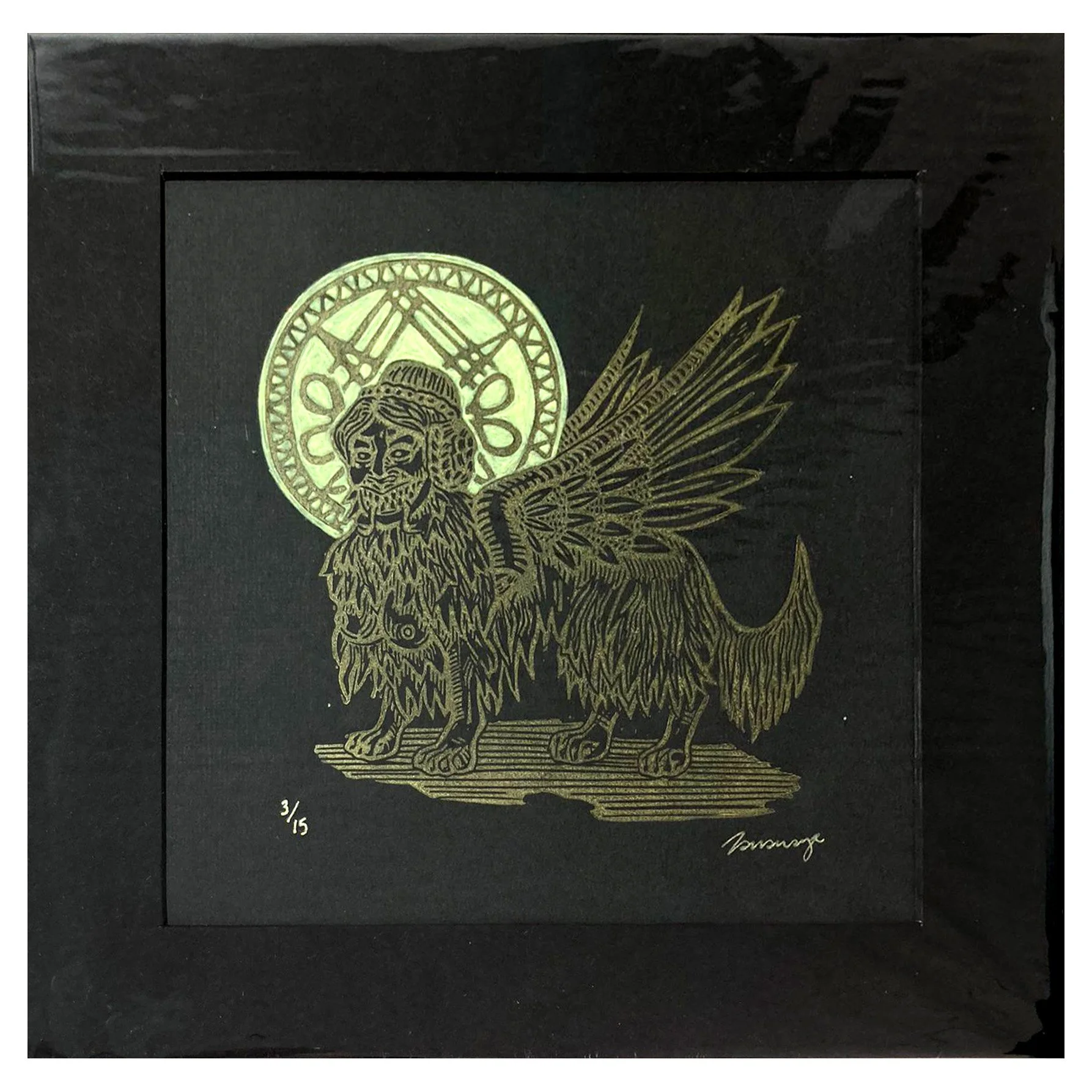 Summoned 1 - glow in the dark (unframed)