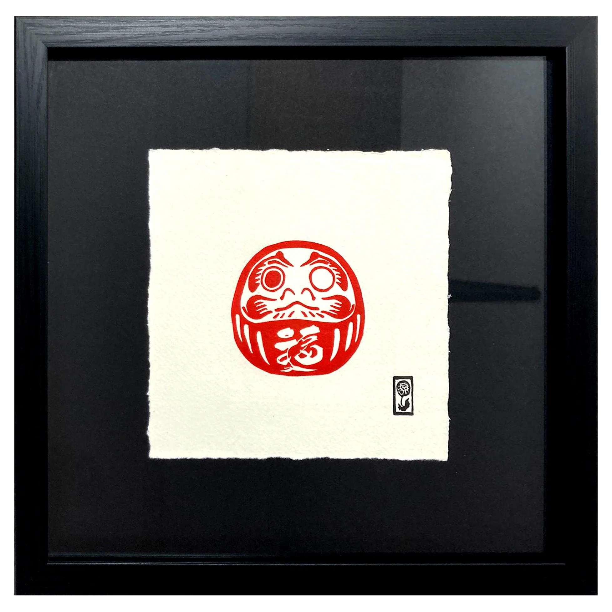 Daruma framed.jpg