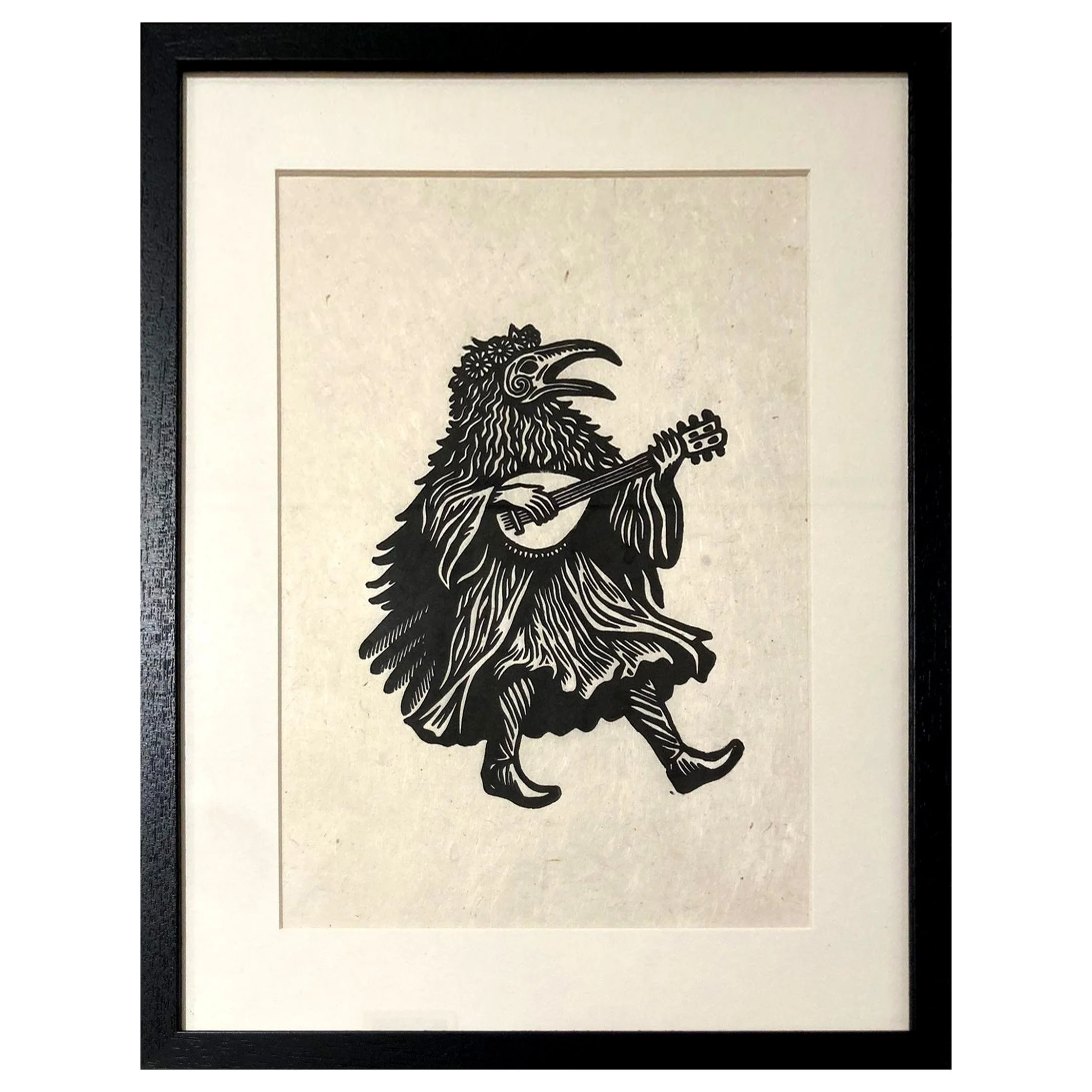Reveller's - Raven (framed)