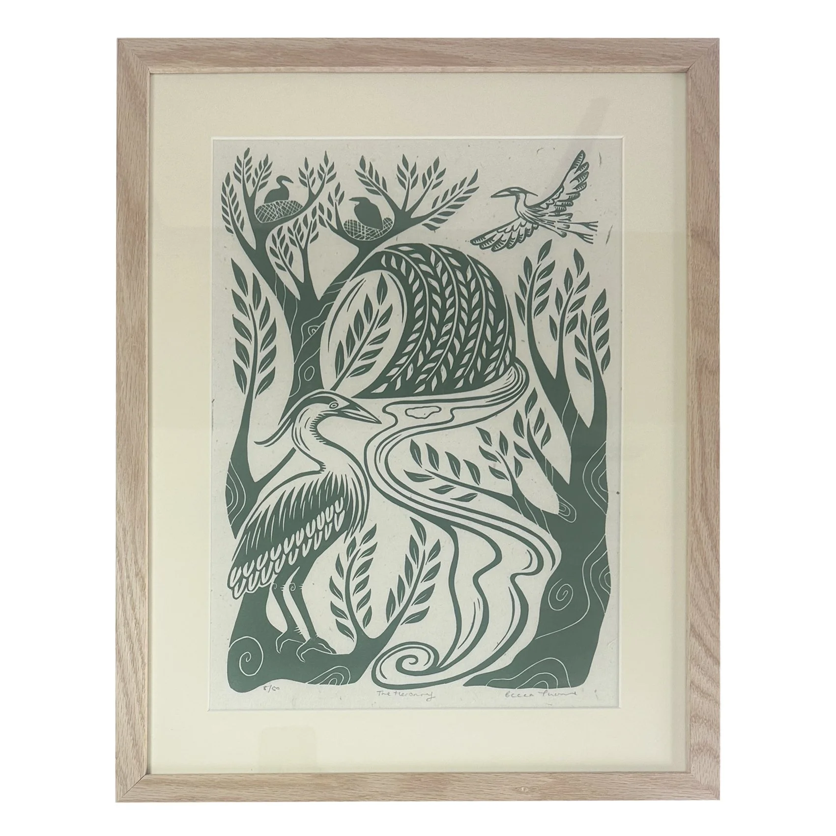 The Heronry (framed)