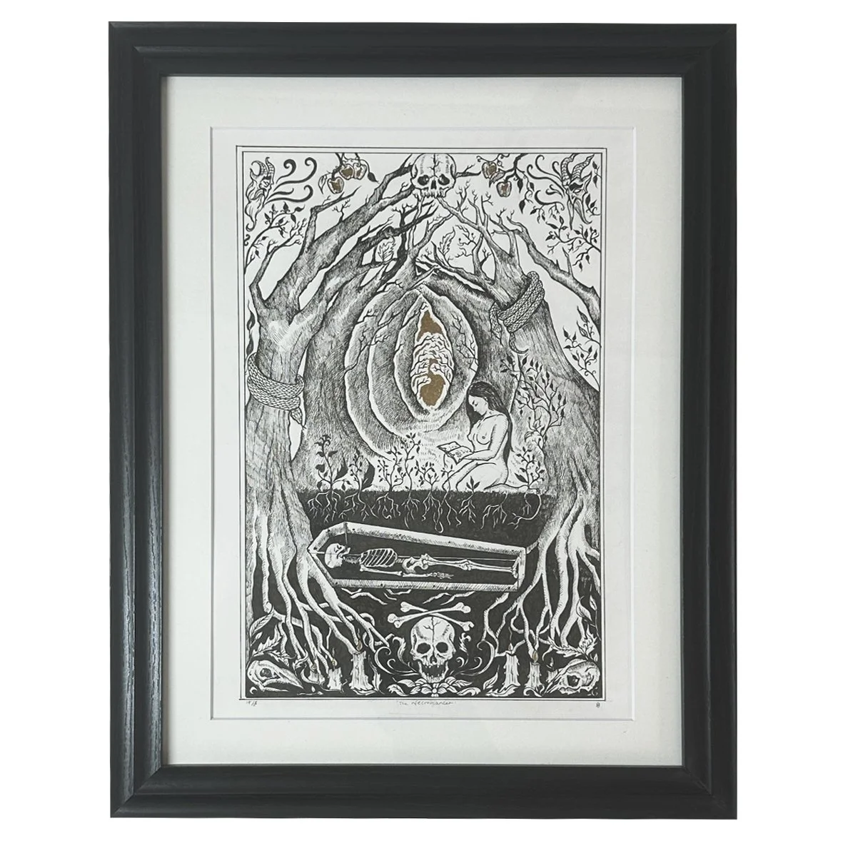 The Necromancer (framed)