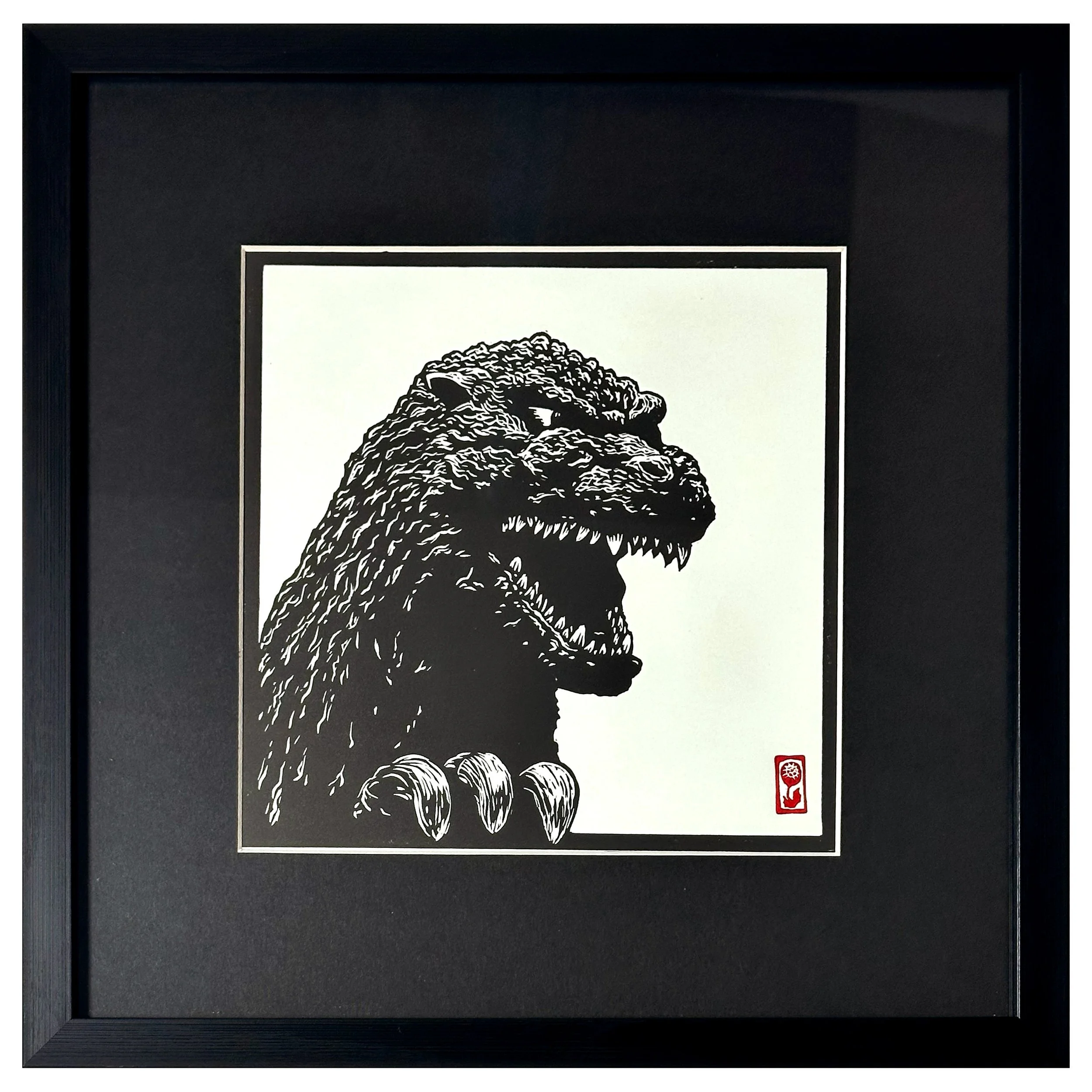 Shinjuku Godzilla! (framed)