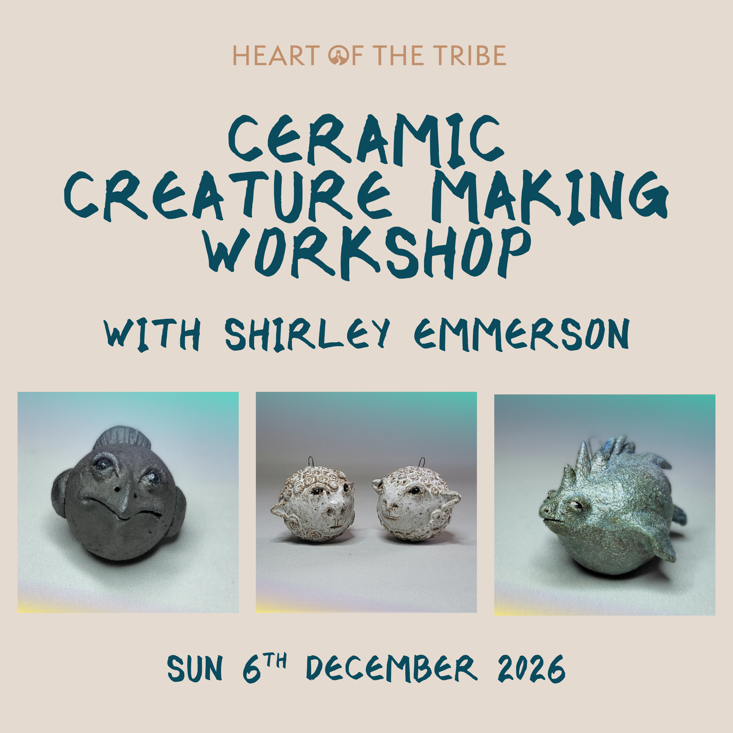 Ceramic Creature Making Workshop