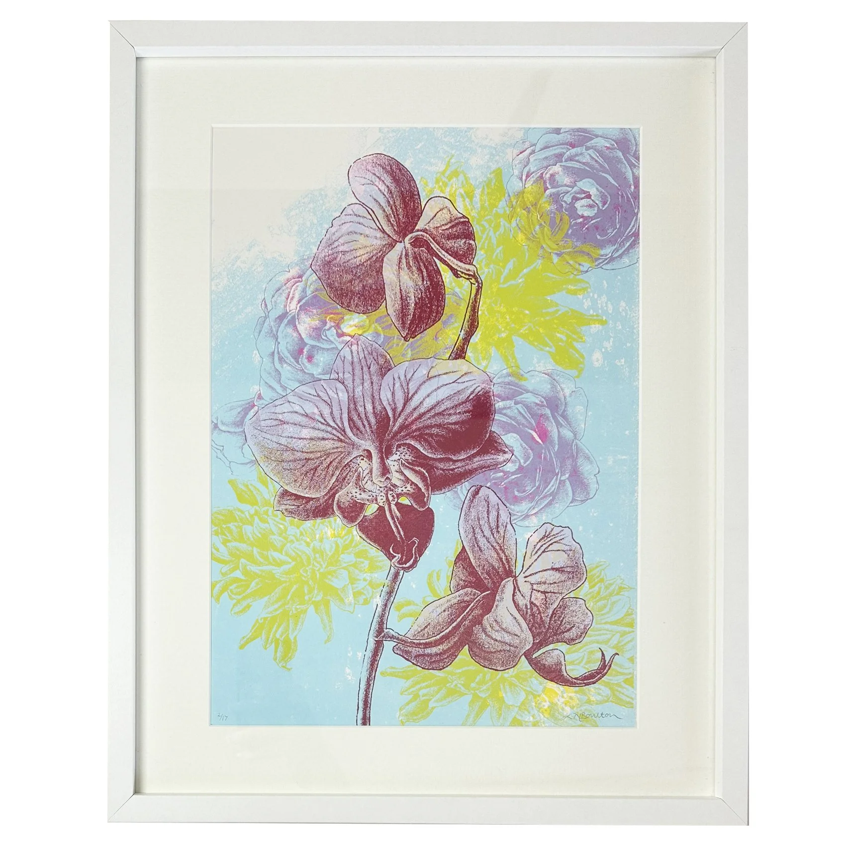 Orchid (framed)