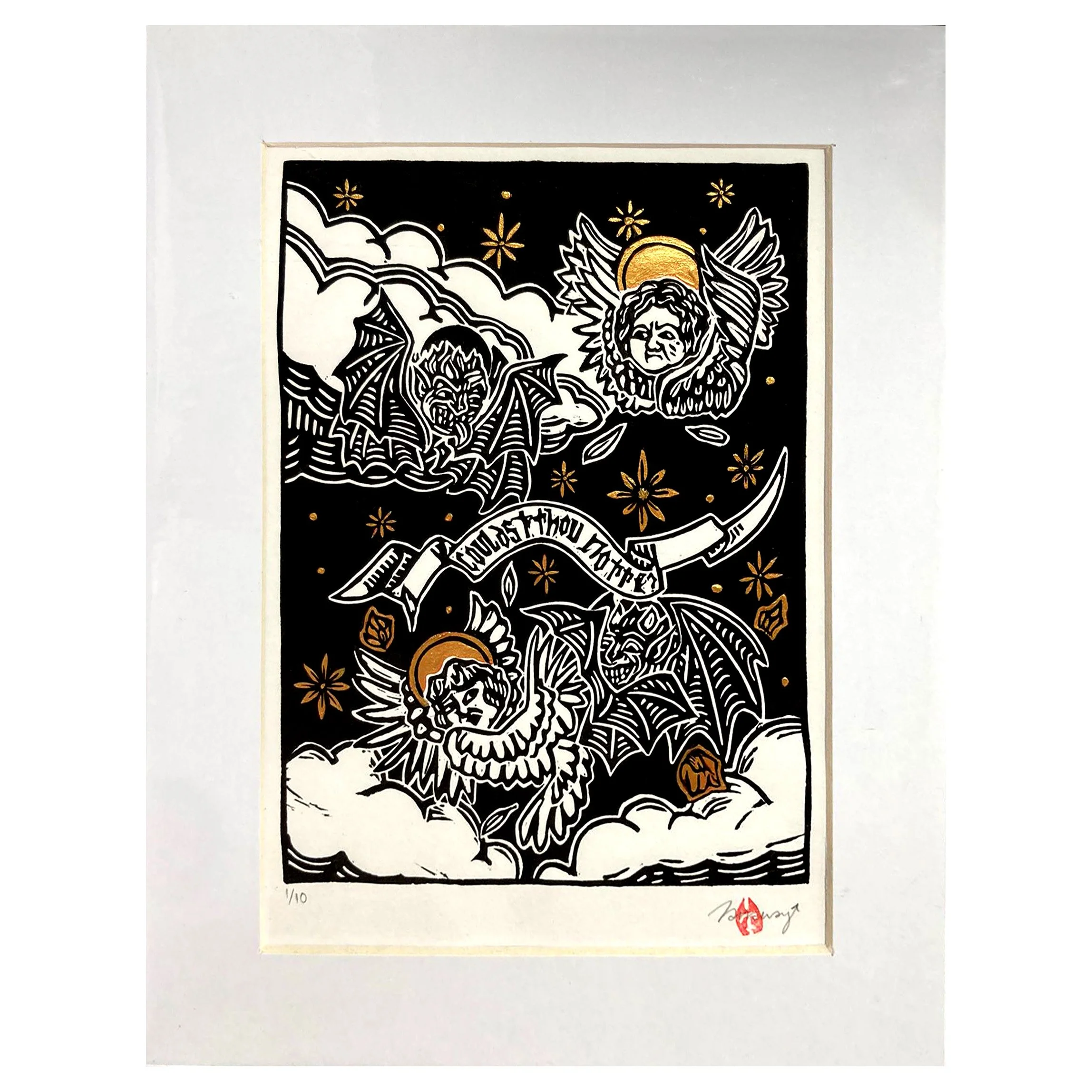 Couldst Thou Not - gold unframed.jpg (Copy)