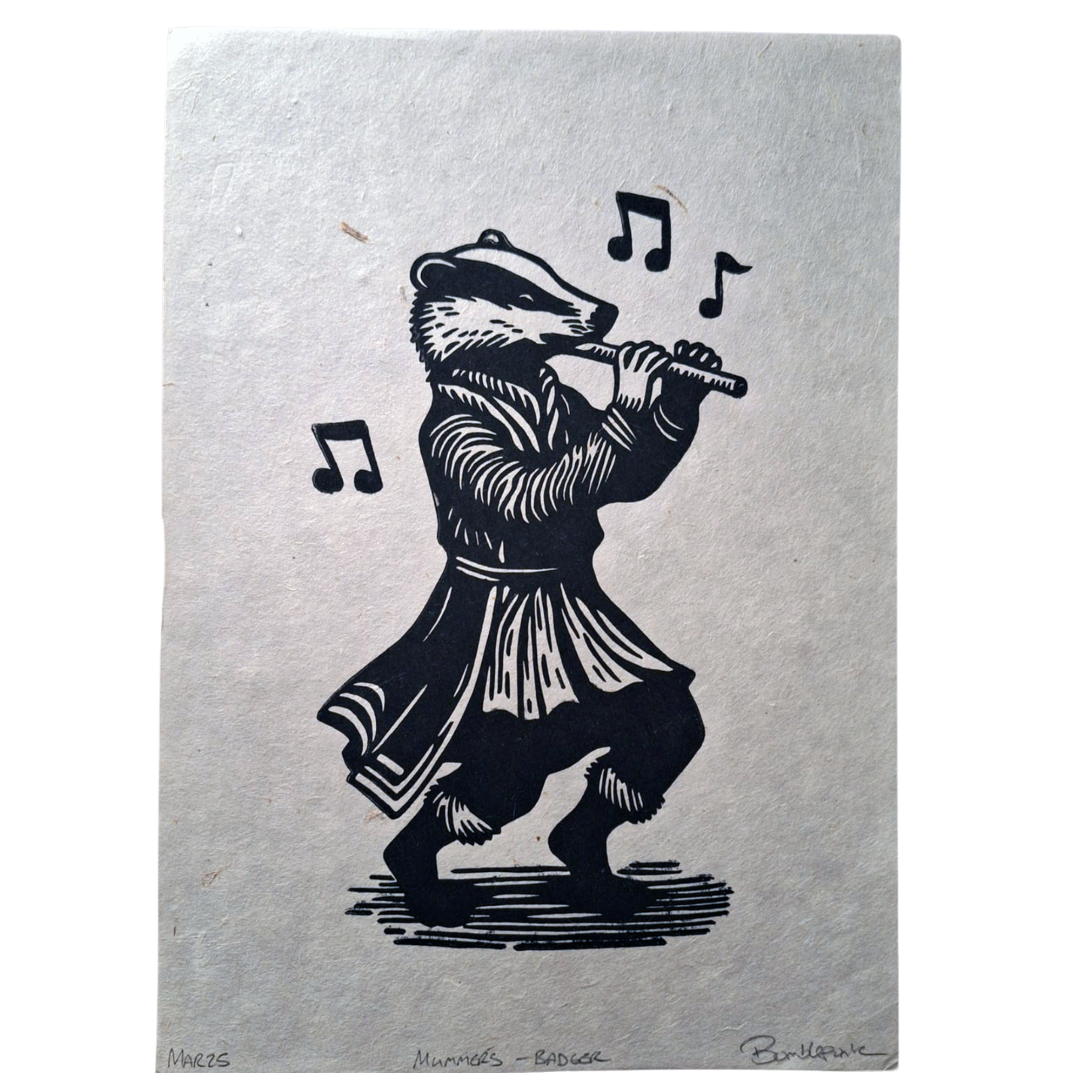 Mummers Badger (unframed)