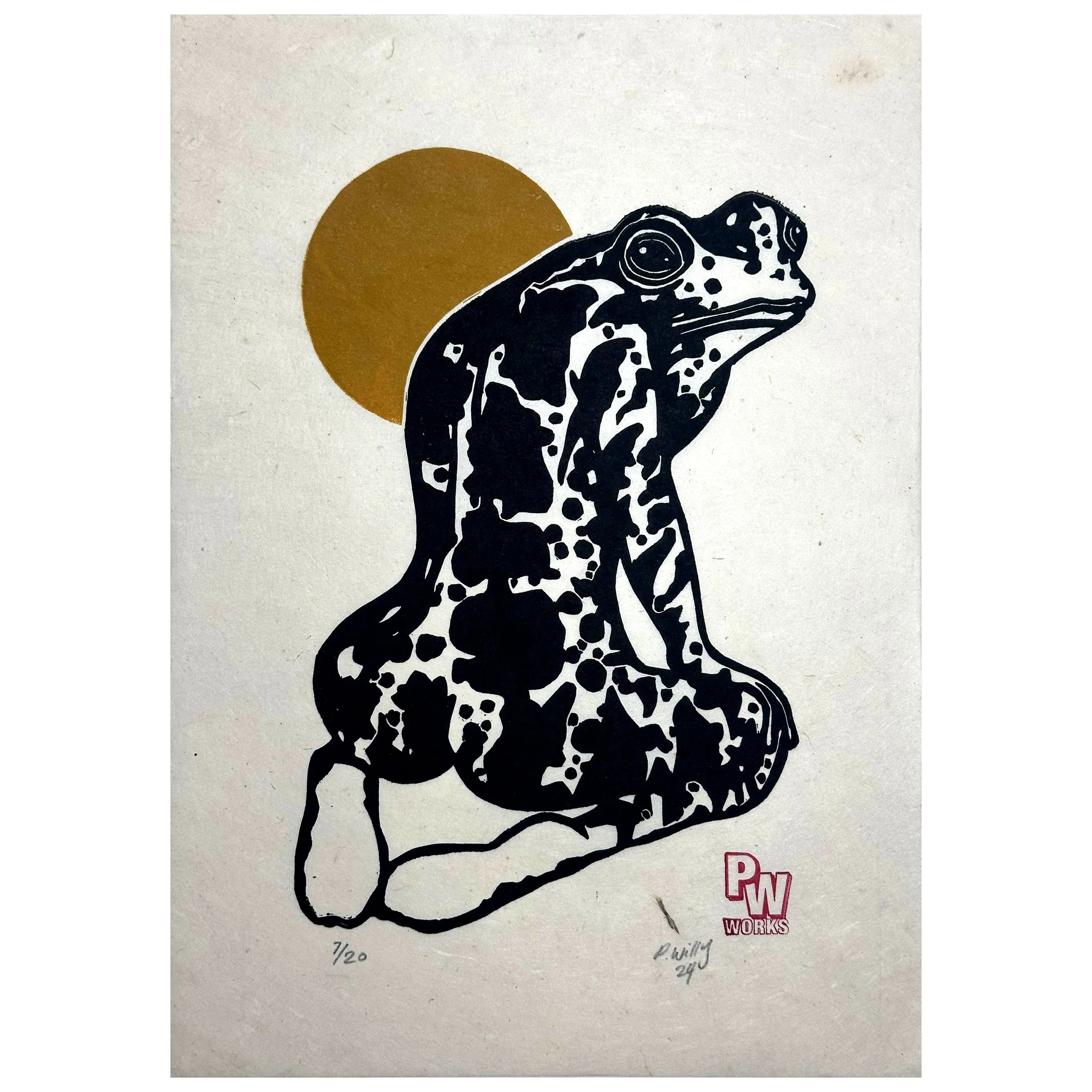 Frog Pose (unframed)