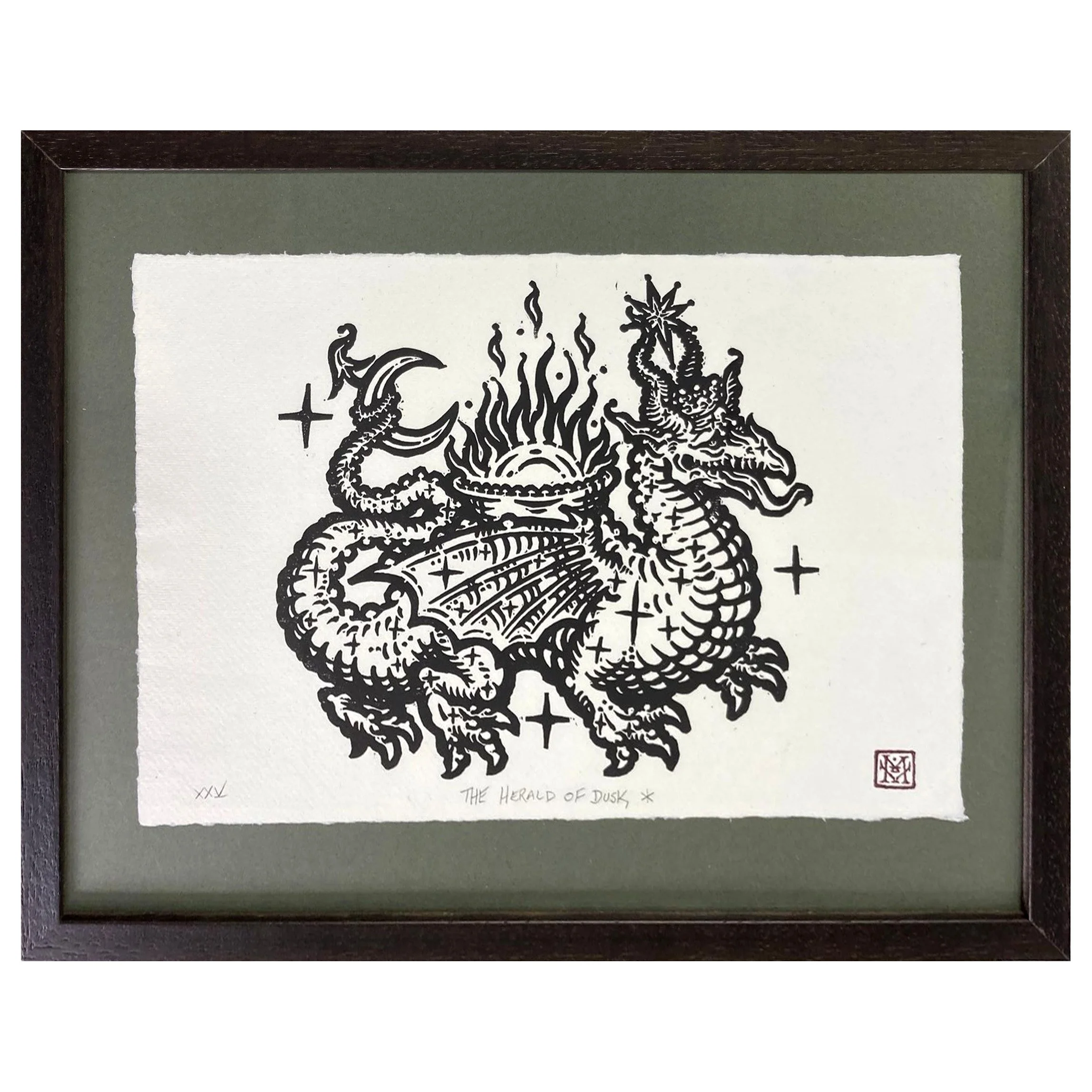 The Herald of Dusk (framed)