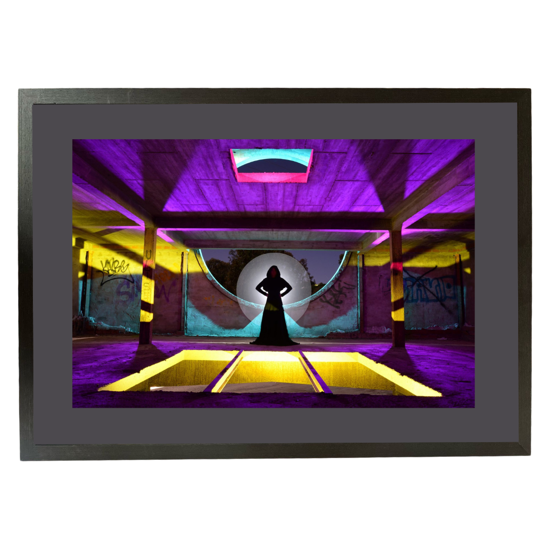 Hole in the Wall (framed)