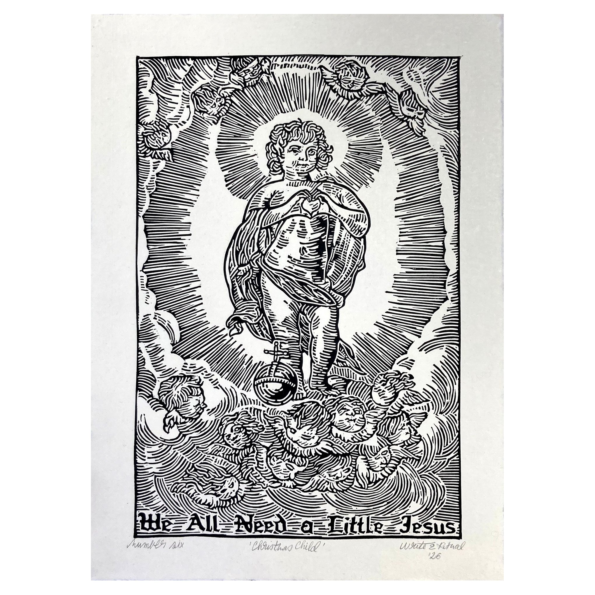 Christmas child unframed.jpg