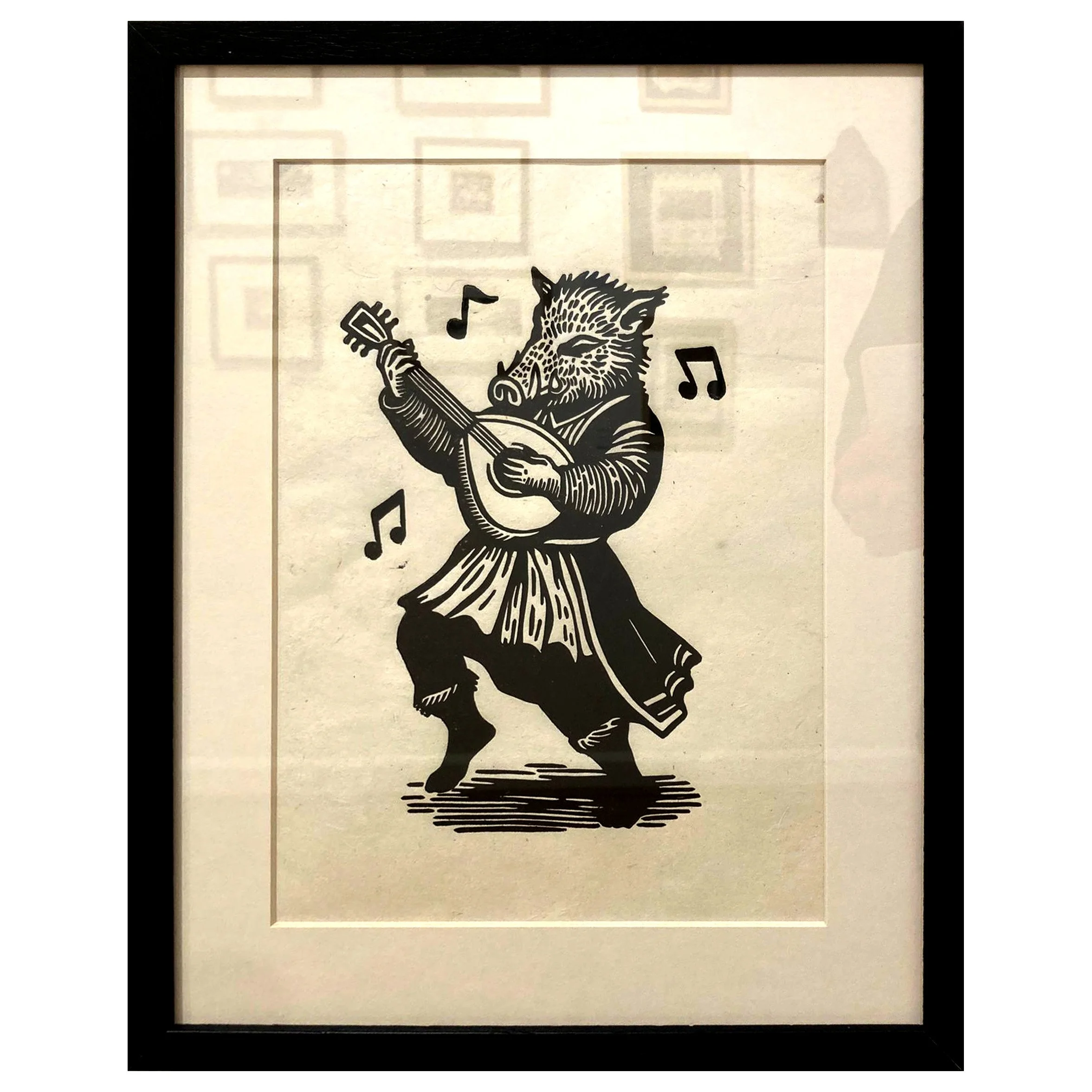 Mummers - Boar (framed)