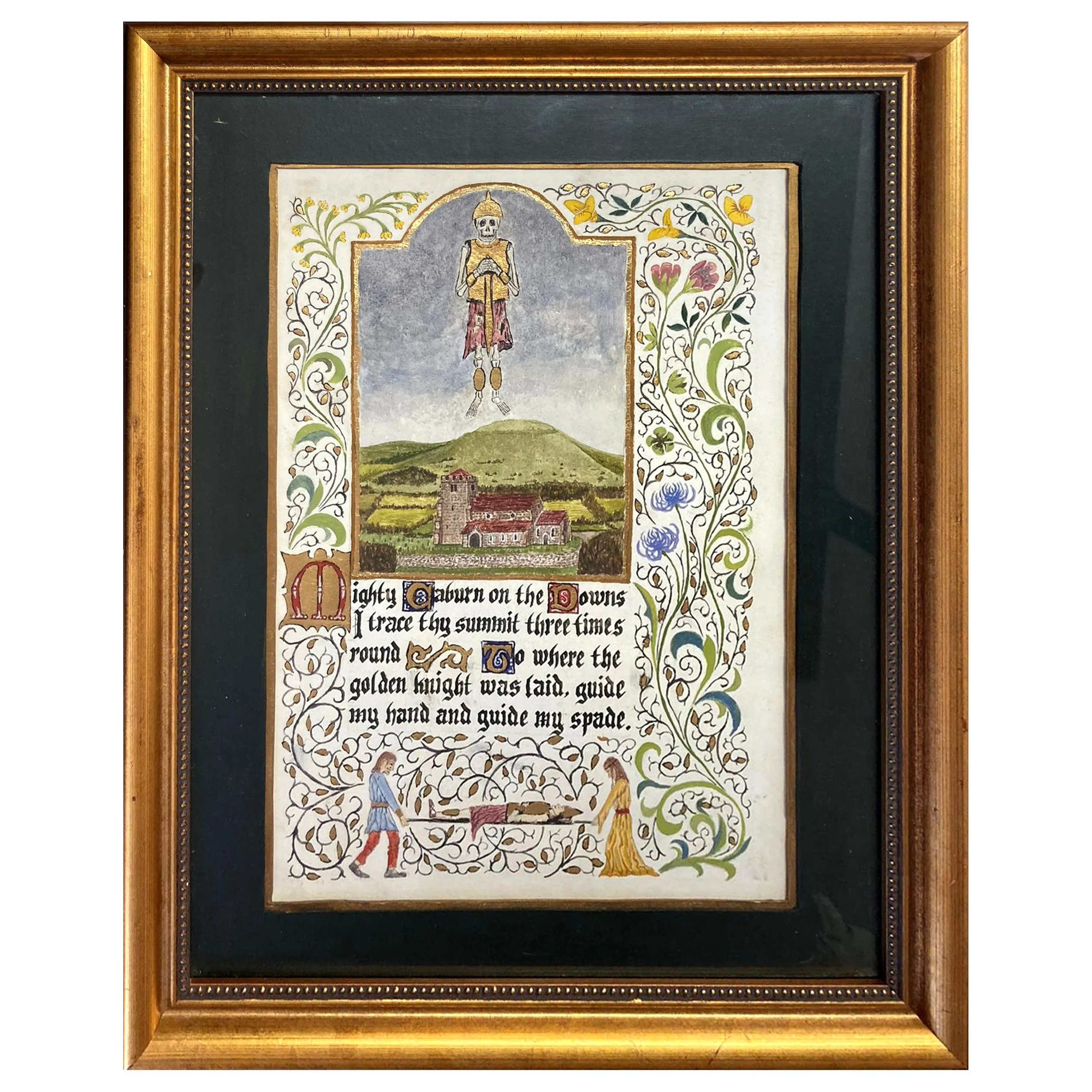 Mount Caburn (framed)