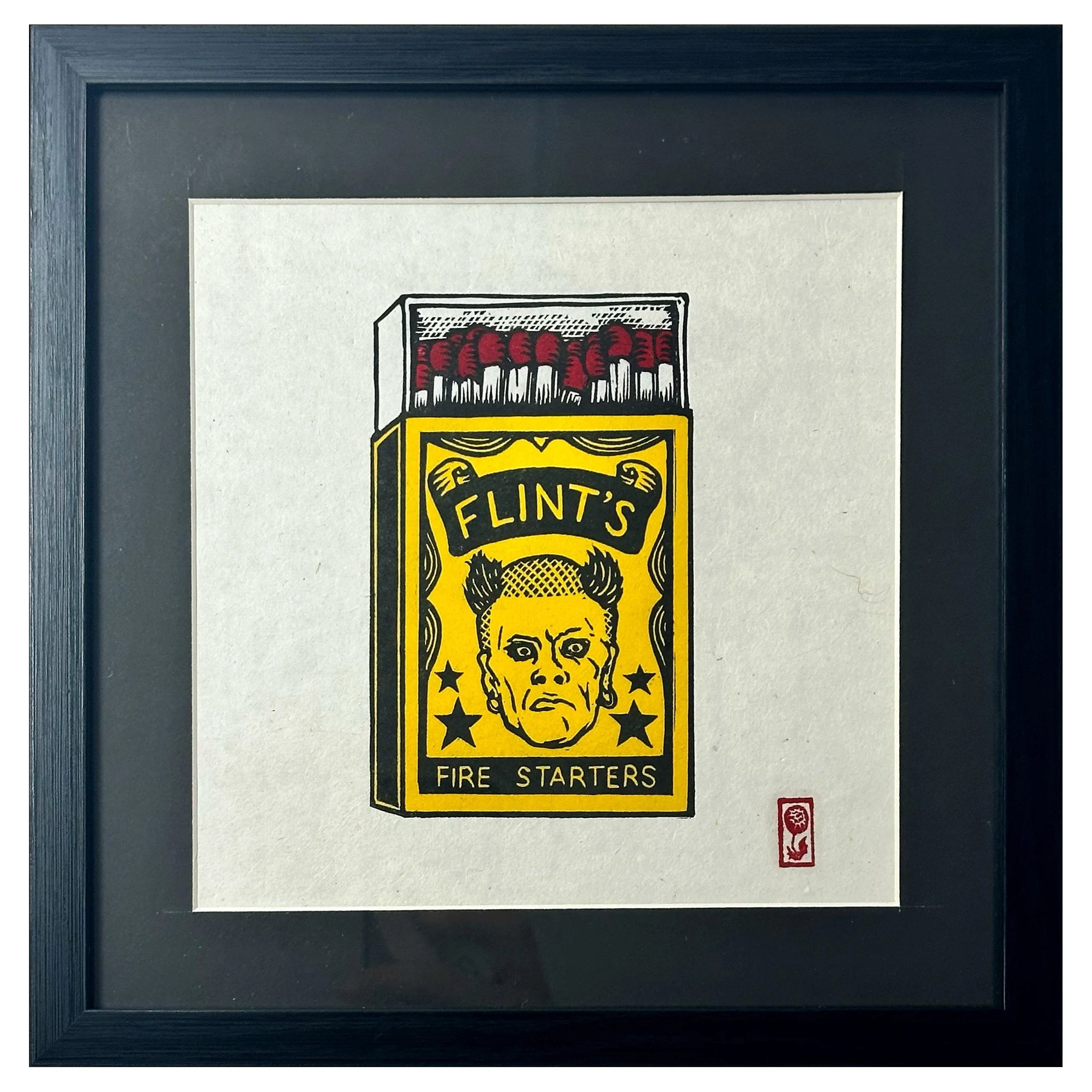 Flint's Fire-starters (framed)