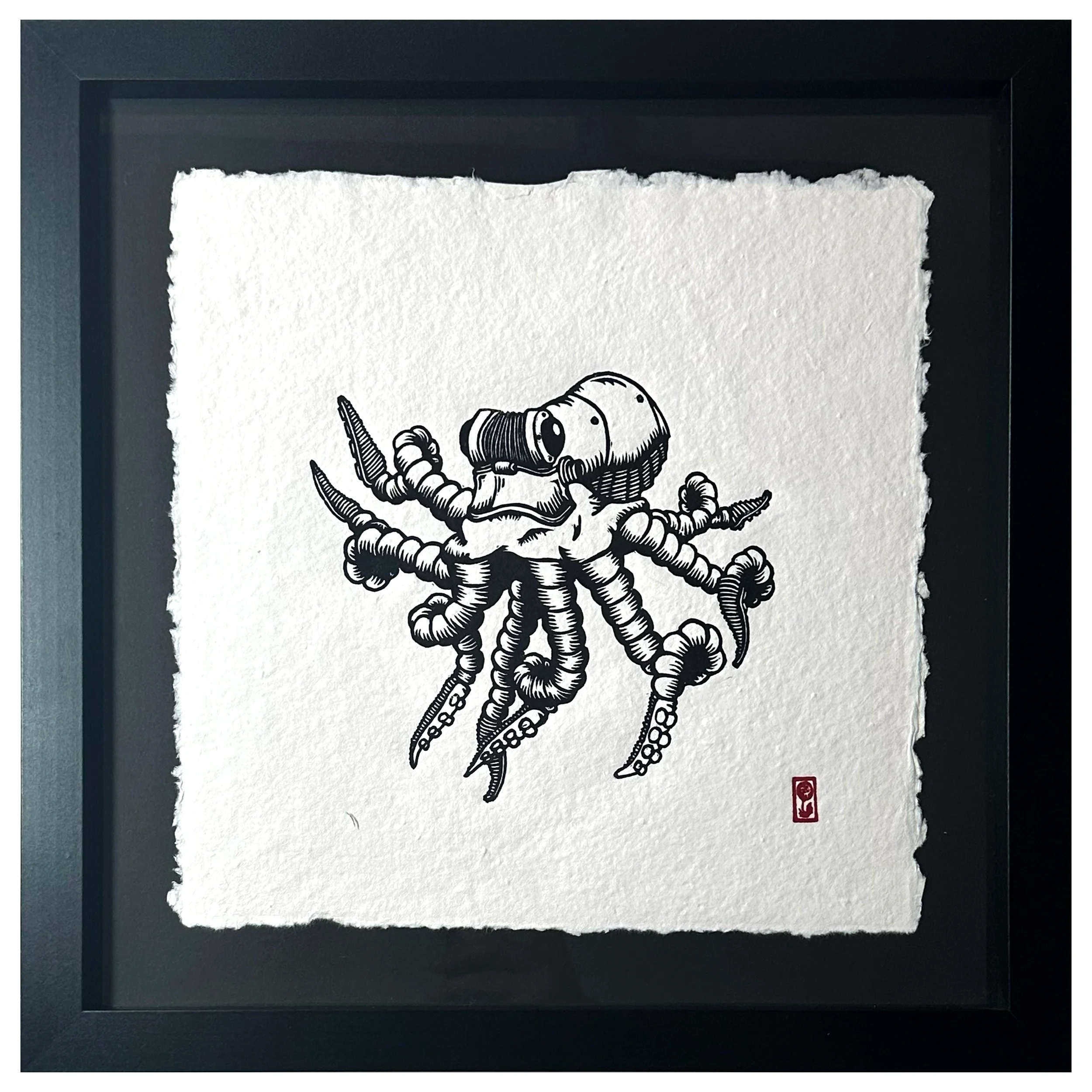 Octopus Prime (framed)
