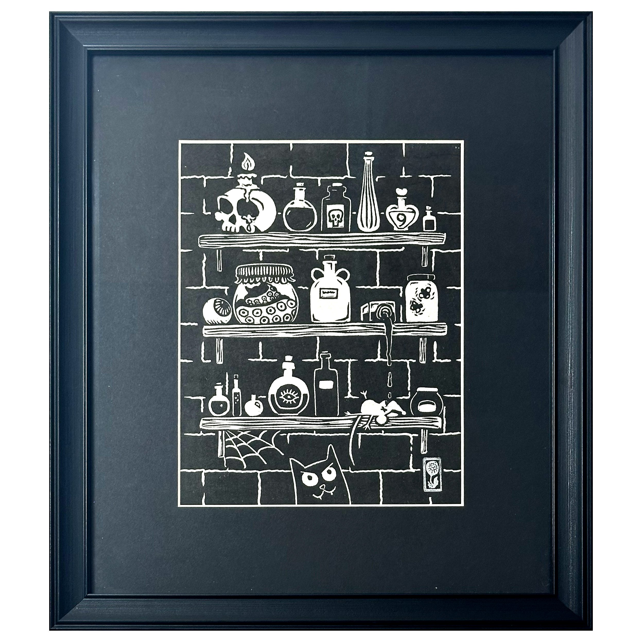 Potion Shop (framed)