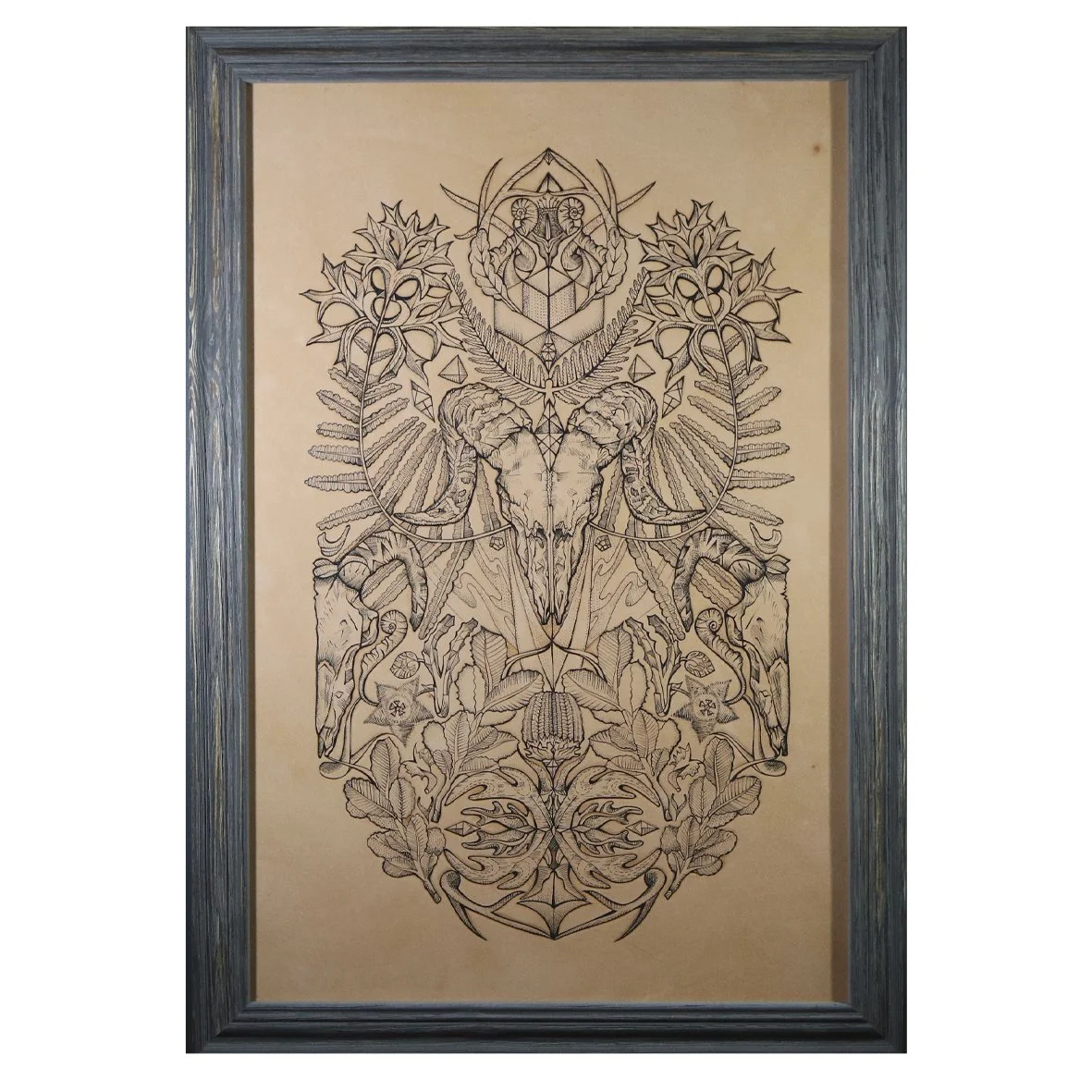 Bare Bones (framed)