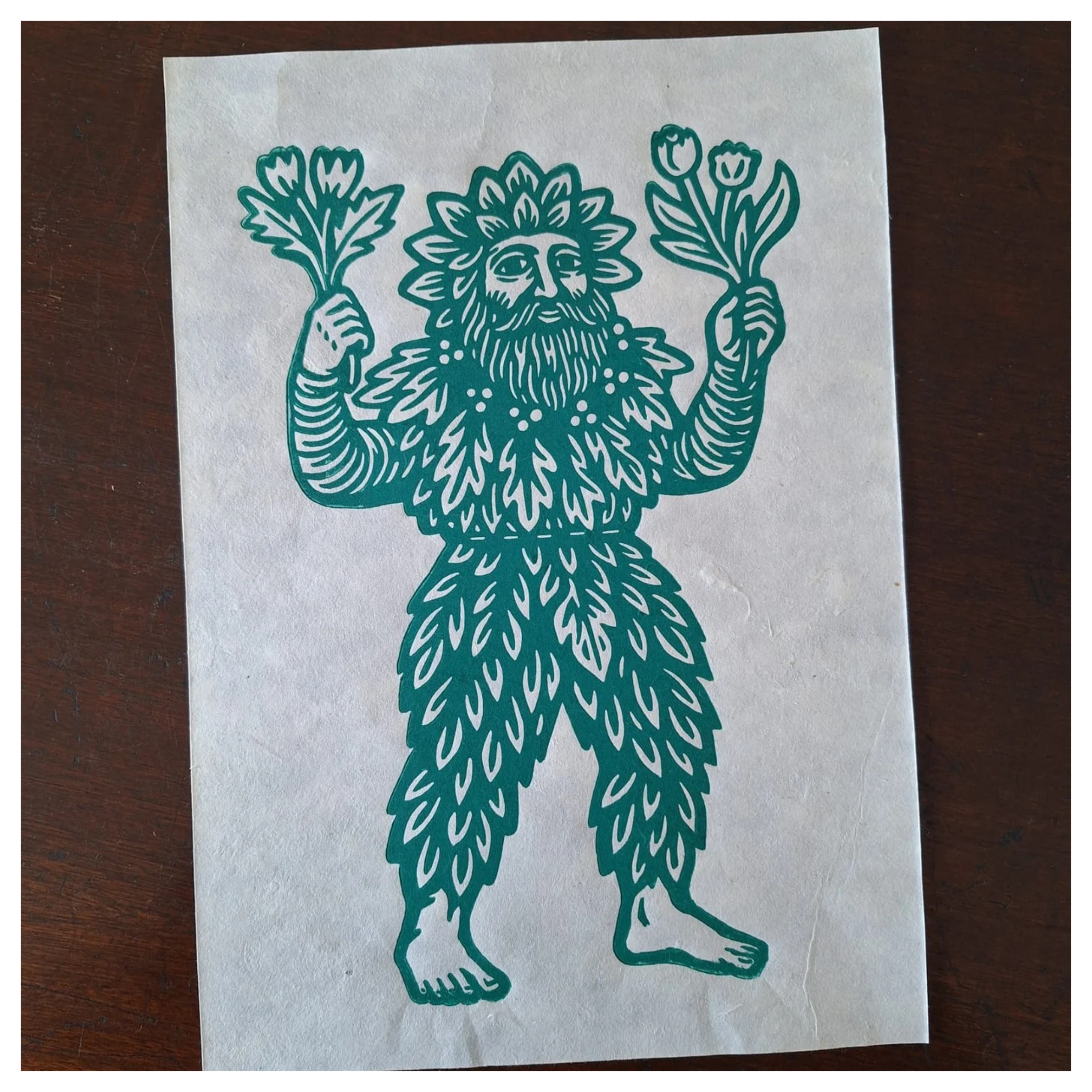 Green Man (unframed)
