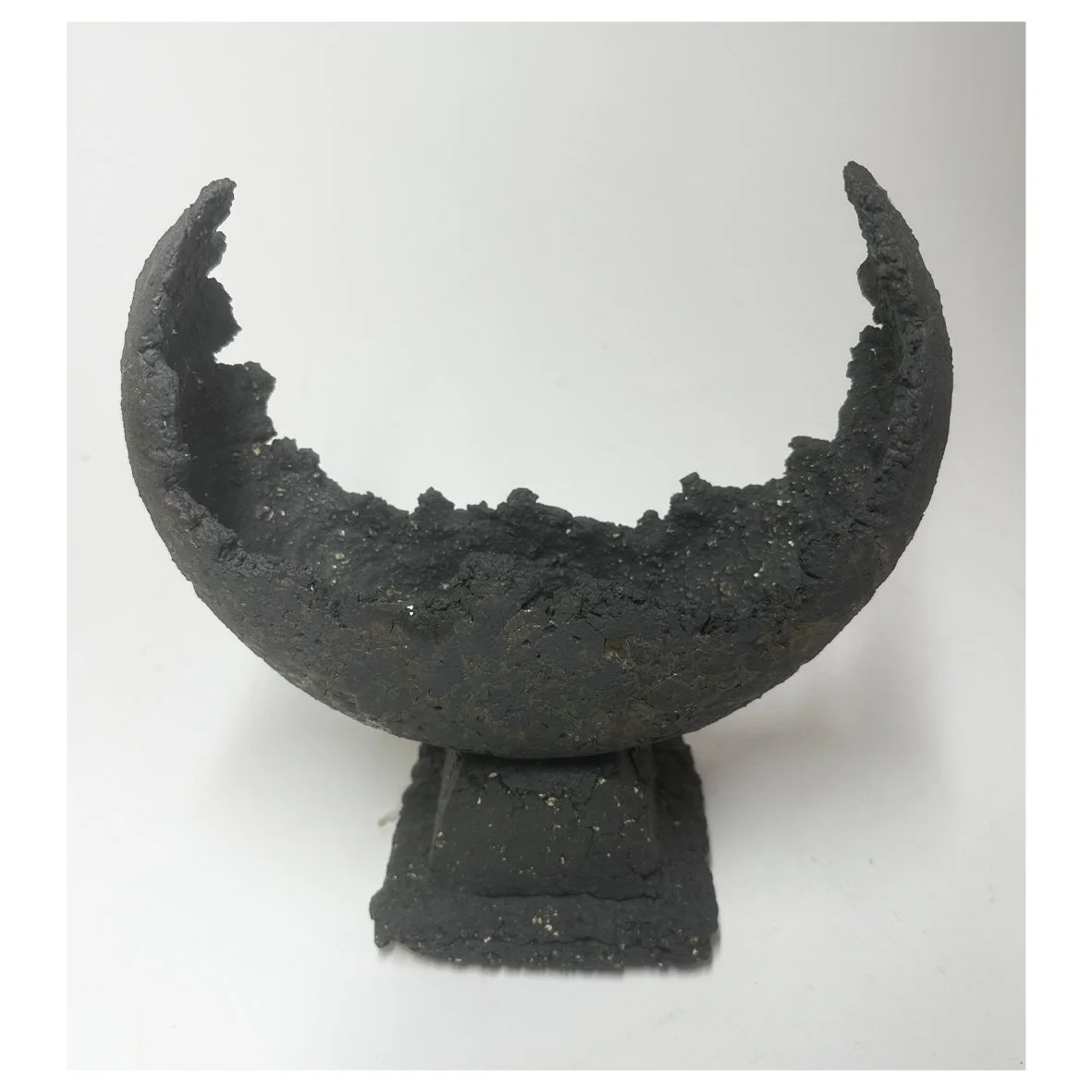 Black Moon Sculpture