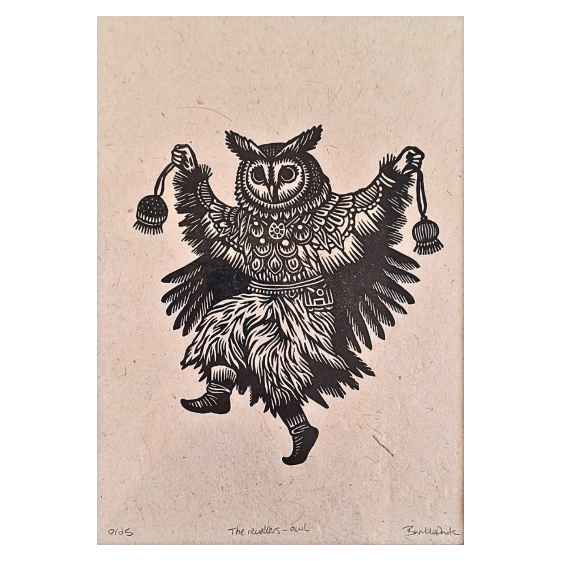 Revellers Owl (unframed)