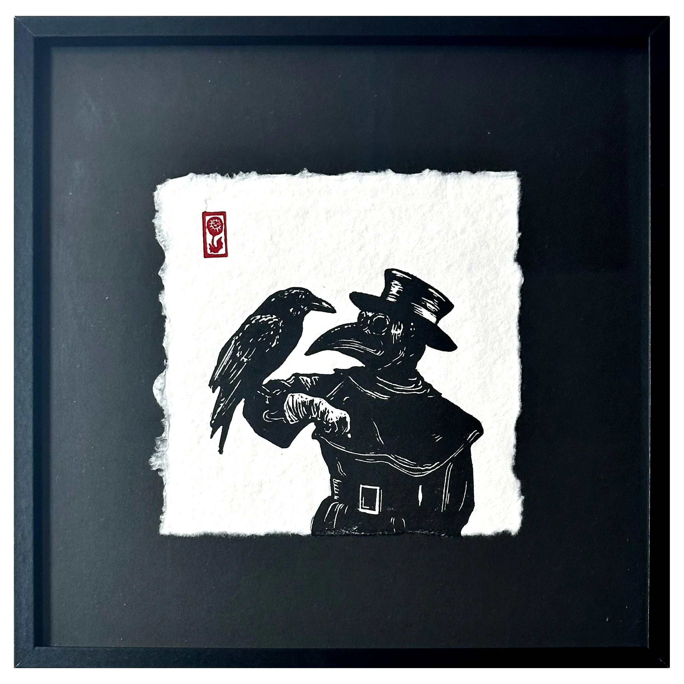 Plague Doctor (framed)