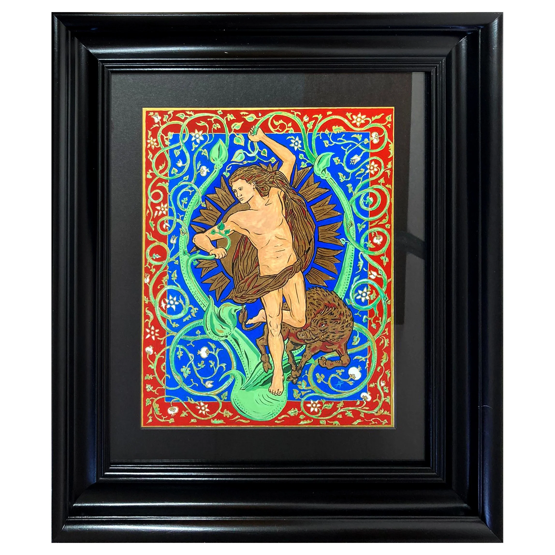 The Golden Lord- Freyr and Gullinbursti.jpg